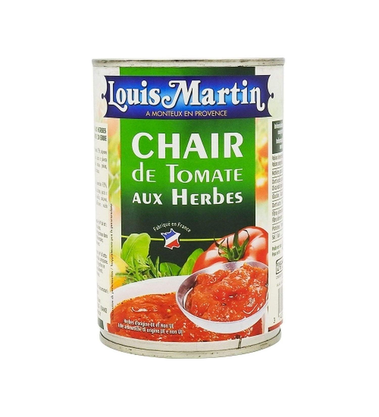 Louis Martin Tomato pulp with herbs of Provence - Louis Martin - 400g can