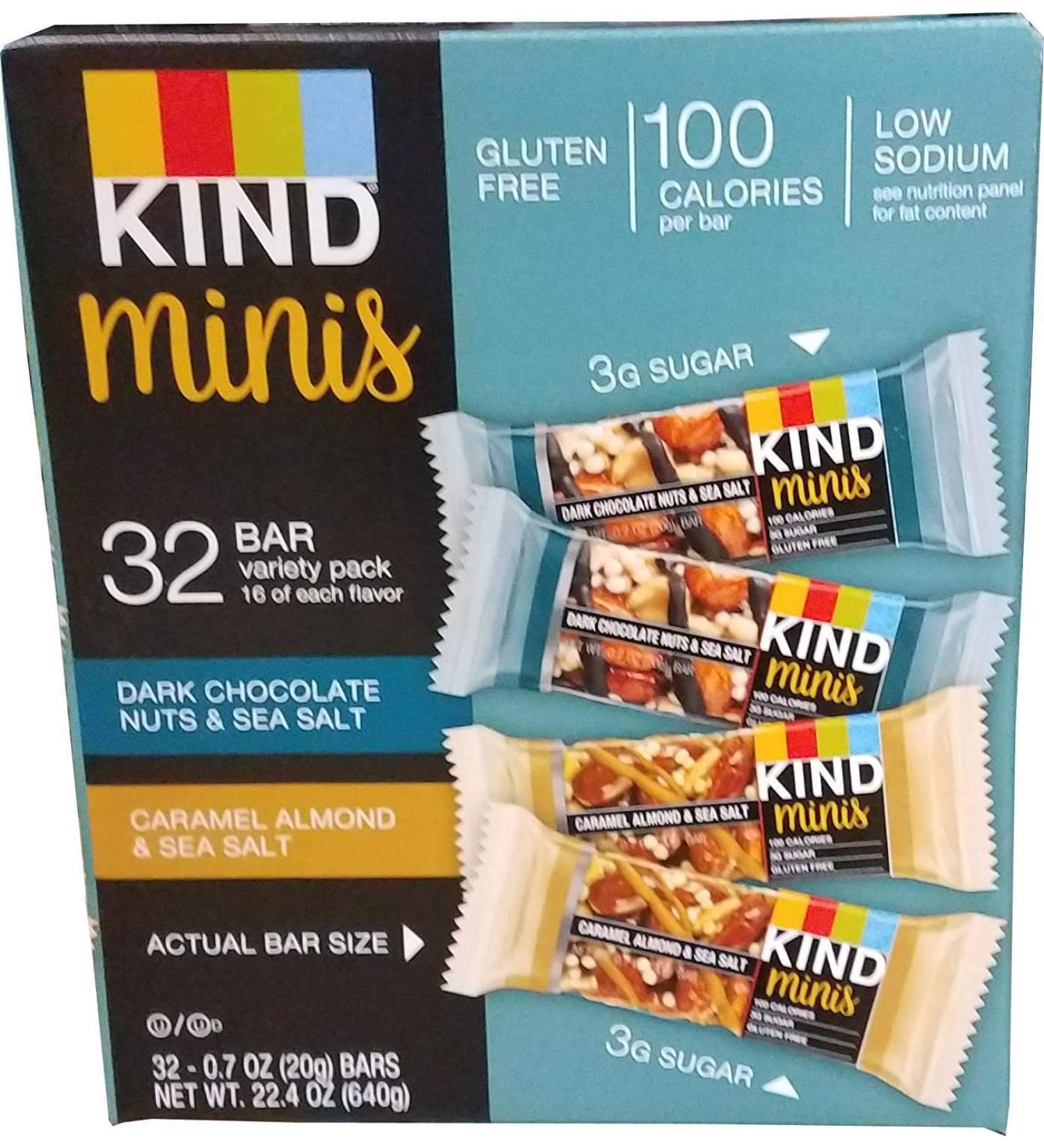 Kind Mini Variety Pack 128 Bars