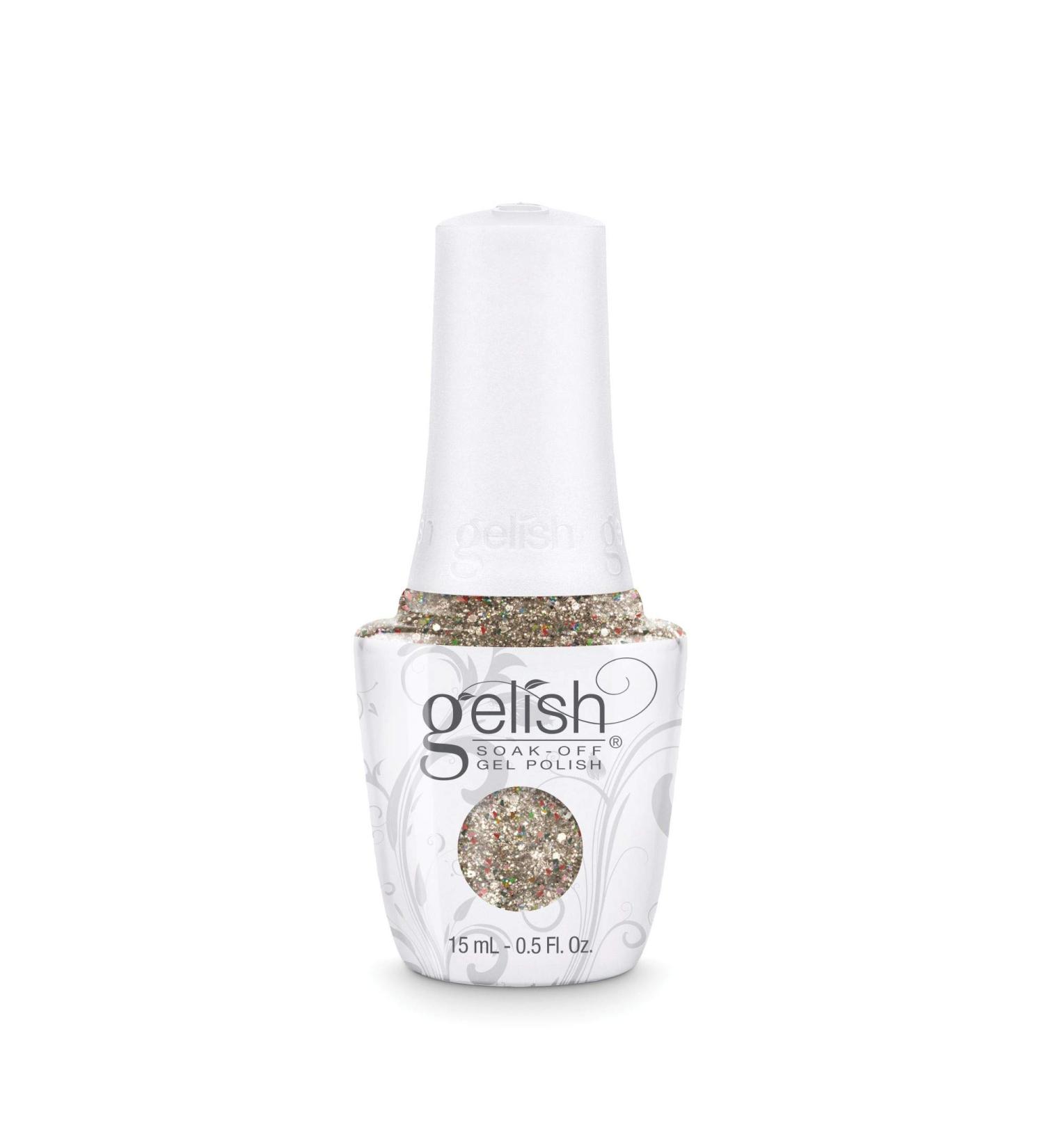 GELISH SLEDDING IN STYLE - MULTI COLORED GLITTER