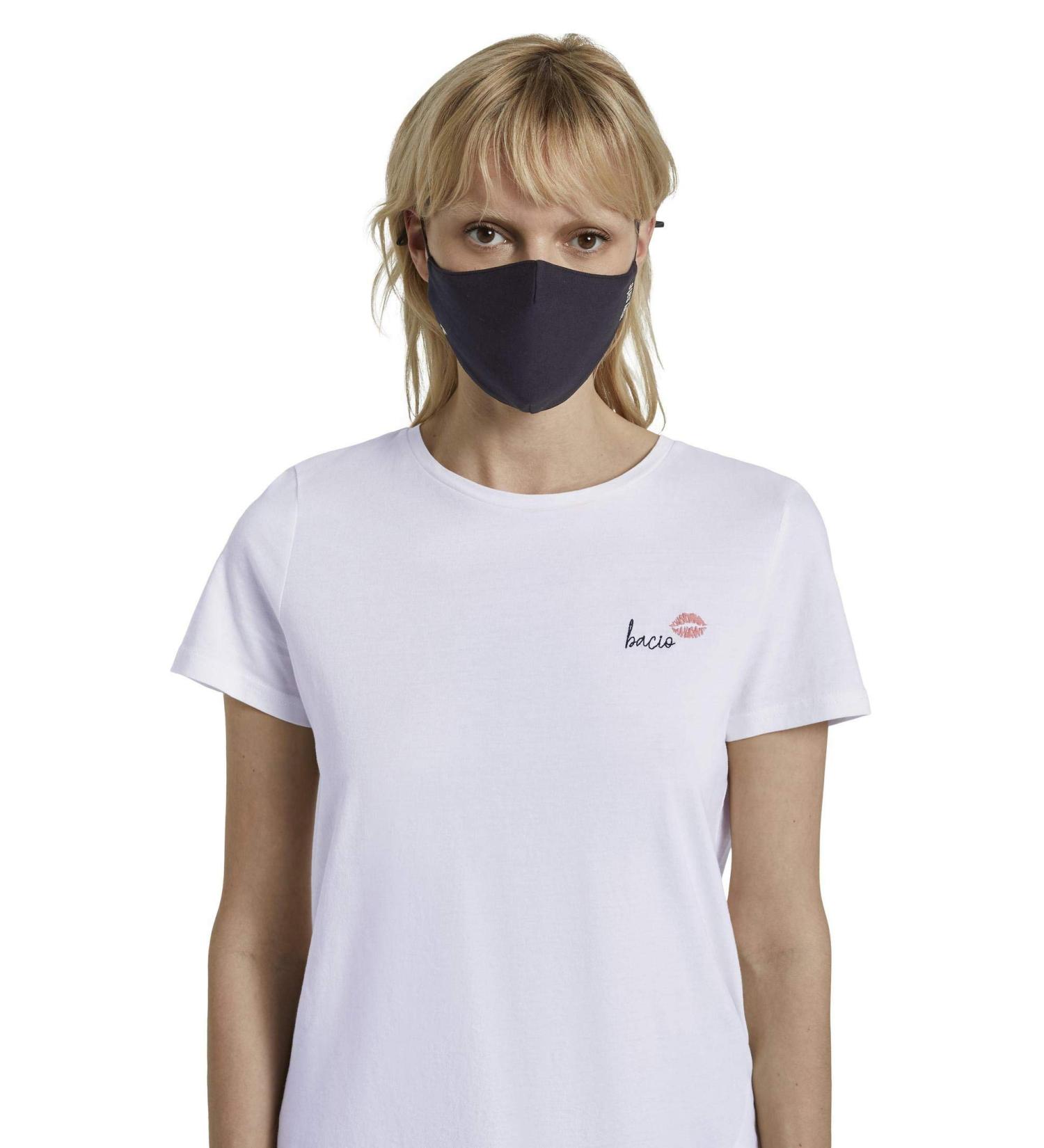 TOM TAILOR Men's Fabric Mask - Black Iris Blue (1 Pack) | Stylish & Comfortable Face Covering - International Shipping Available - Buy Online on GoSupps.com