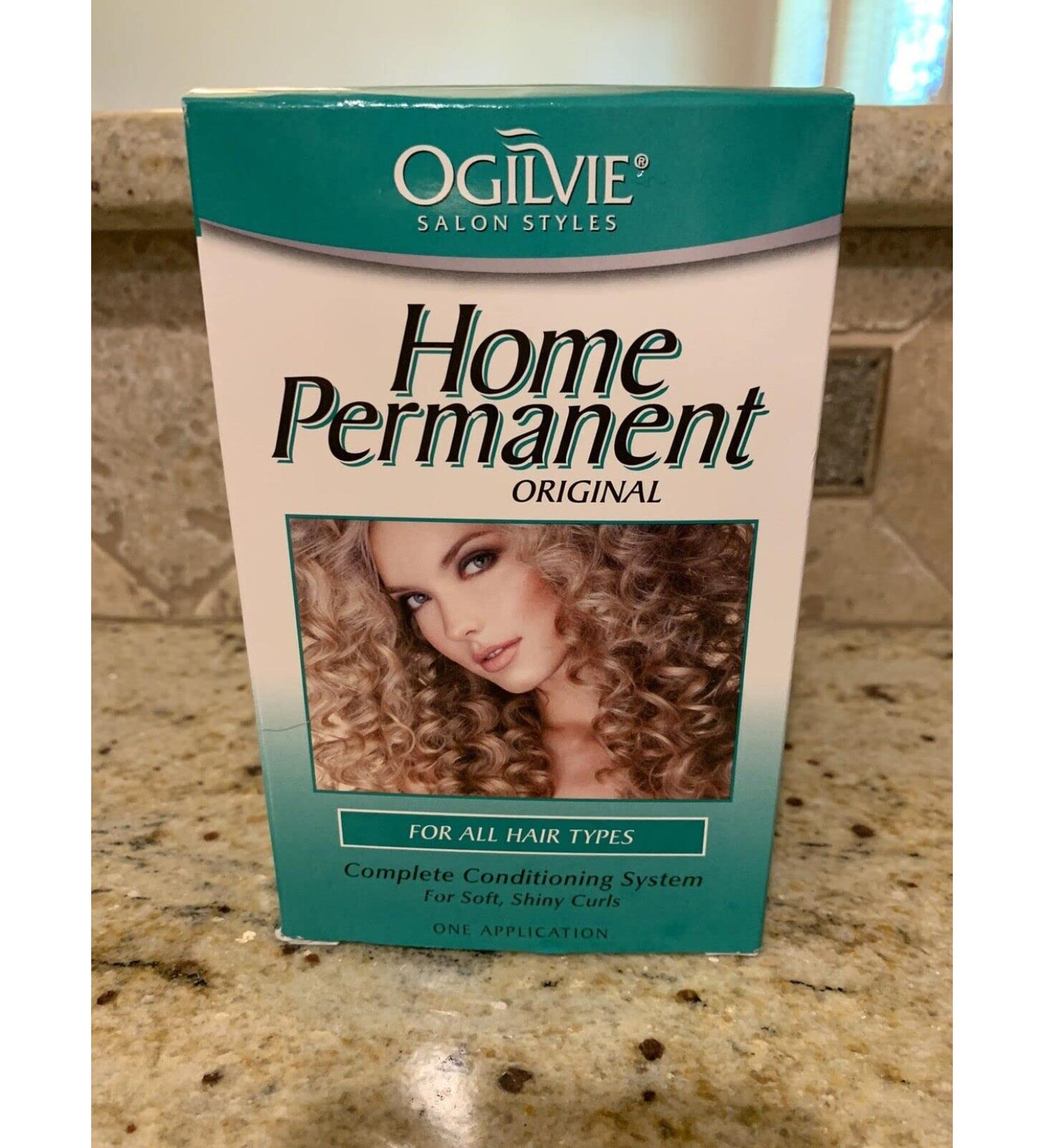 Home Permanent Original Complete Conditioning System For Soft Shiny Curl