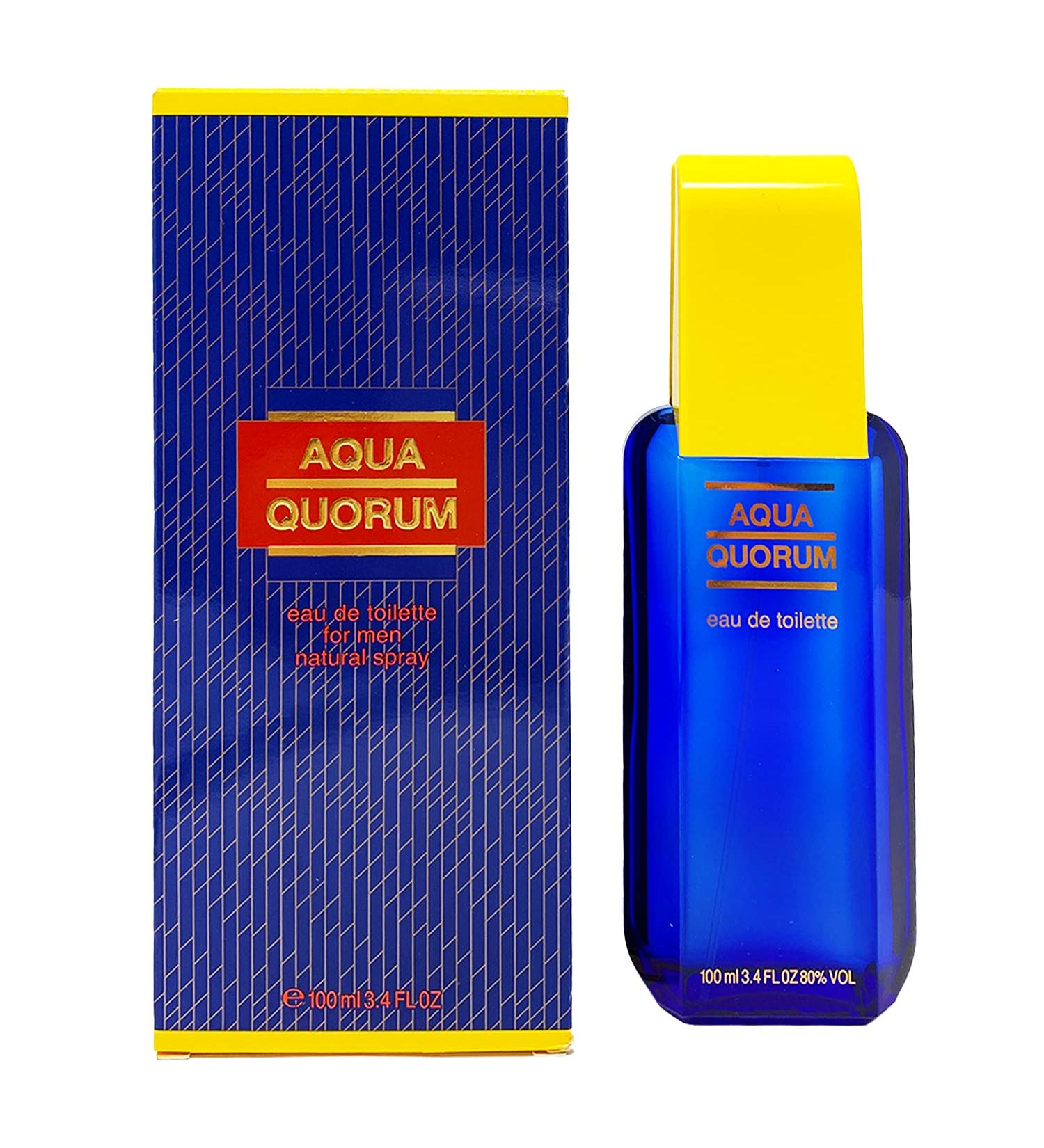 Antonio Puig Aqua Quorum By Antonio Puig For Men. Eau De Toilette Spray 3.4-Ounces - Buy Online on GoSupps.com