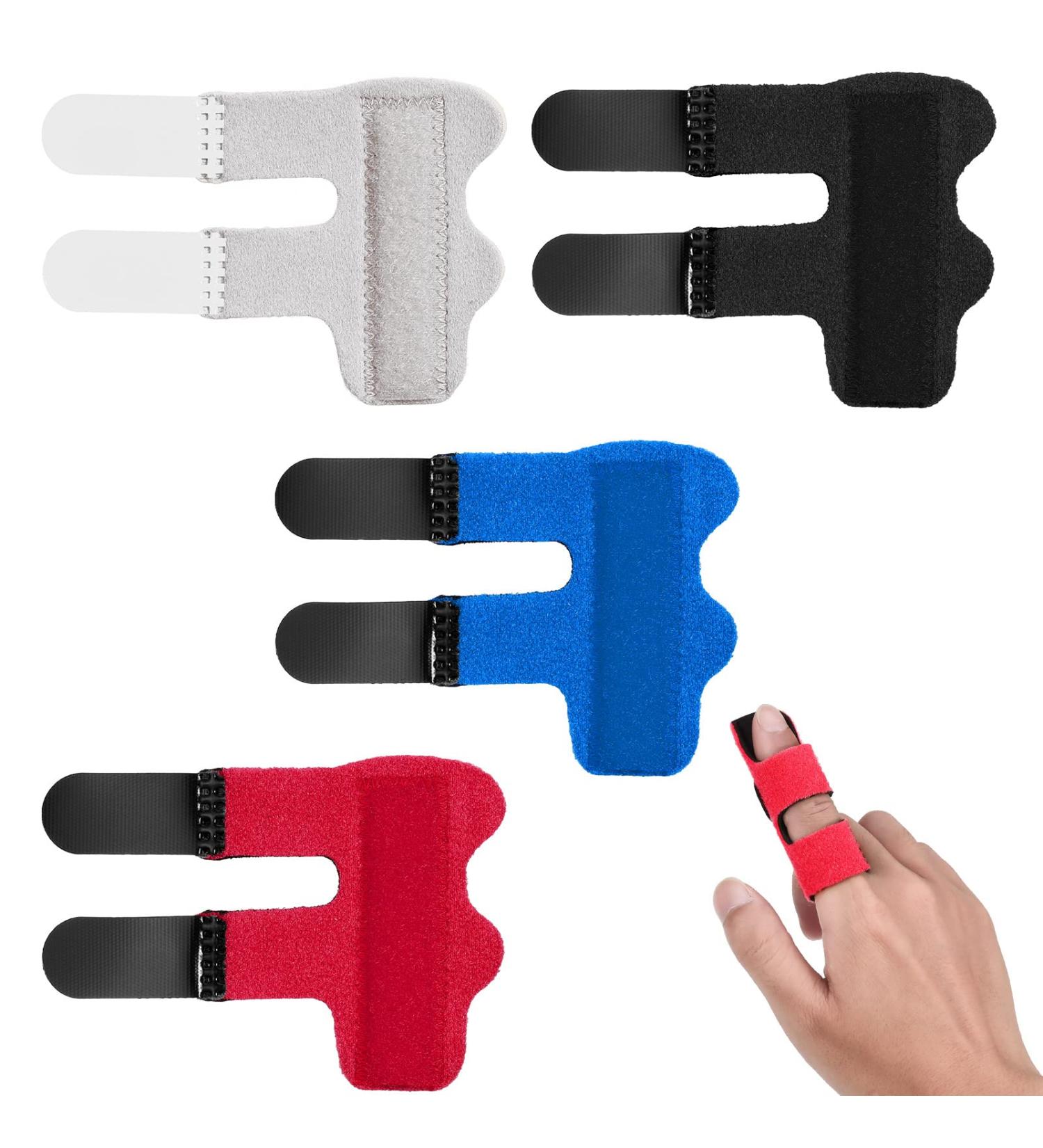 Altcompluser Adjustable Finger Rails - 4-Piece Finger Support Stabilizer for Arthritis Tendonitis & Swollen Fingers - Buy Online on GoSupps.com