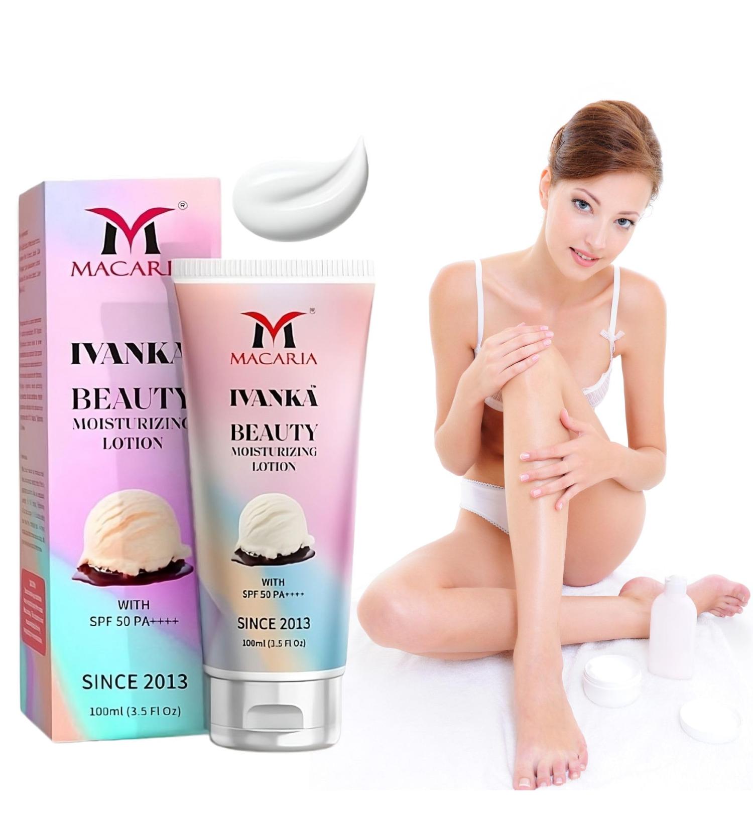 MACARIA Ivanka Beauty SPF 50 All Season Body Lotion Summer to Winter Care - Buy Online on GoSupps.com