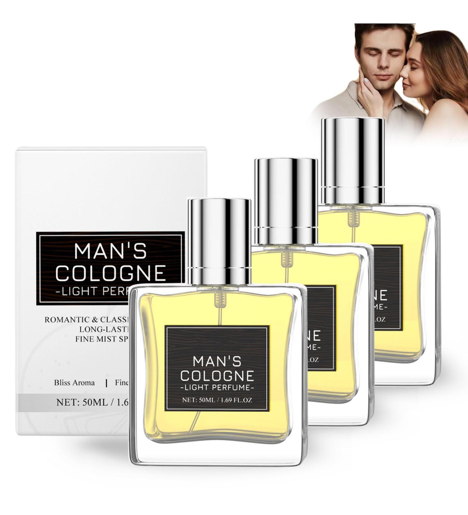 Pheromone Cologne for Men - Enhance Raw Attraction & Confidence Raw Cologne for Men 50ml Mens Pheromone Cologne Spray Long-Lasting Irresistible Natural Fresh Men's Perfume (3PC) - Buy Online on GoSupps.com