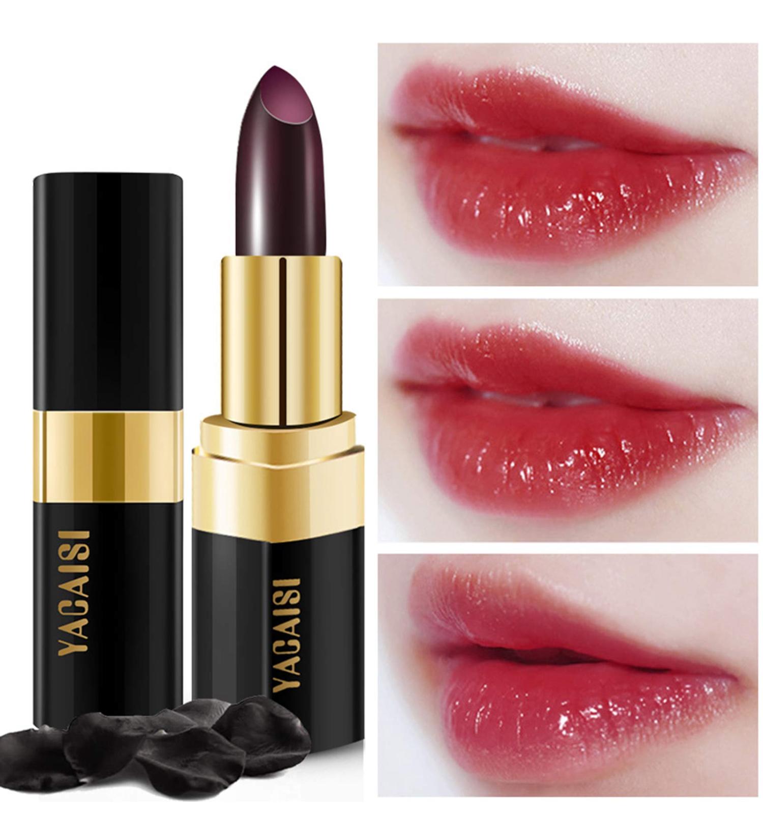Raibaubl Lip Stain: Long Lasting Waterproof Nutritious Lip Balm and Lipstick for Women (Black Rose) - Buy Online on GoSupps.com