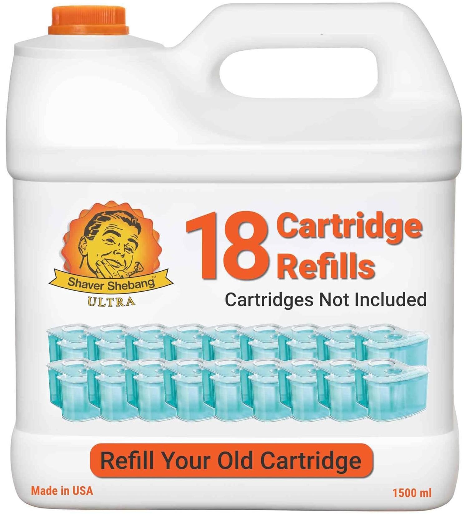 Shaver Shebang Refills for 18 Philips Norelco SmartClean Cartridges - Buy Online on GoSupps.com