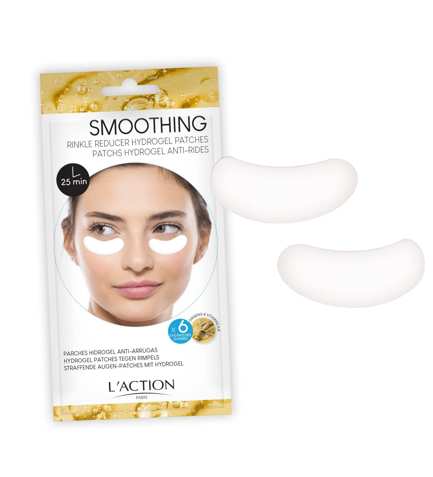 L'Action Paris Wrinkle Reducer Gel Patches - Anti-Aging Treatment for Eyes (1 Pack) - International Shipping Available - Buy Online on GoSupps.com