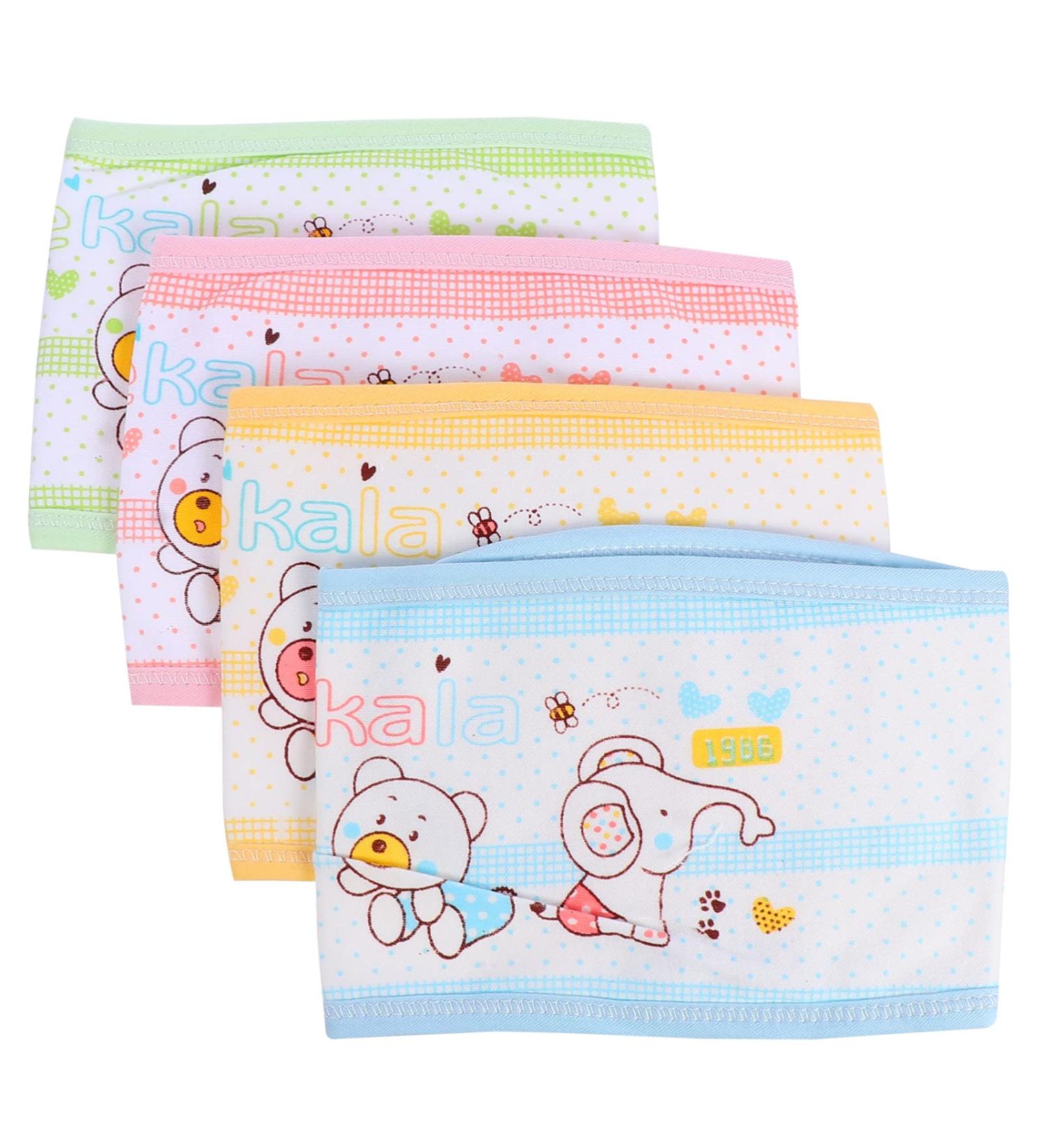 Artibetter Baby Belly Button Band - 4pcs Cotton Umbilical Cord Protector for Newborns | Navel Belt Infant Essentials | Baby Shower Gift - Buy Online on GoSupps.com
