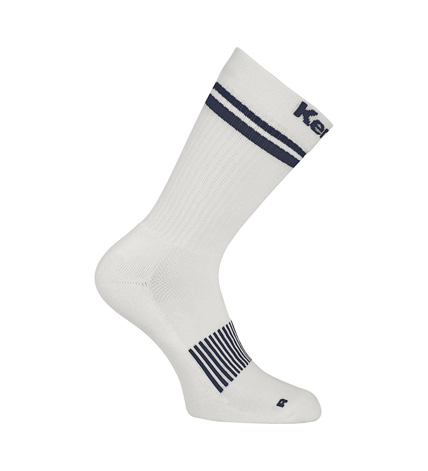 Kempa Unisex Game Changer Sports Socks 31-35 - Natural/Ma rine | International Shipping Available - Buy Online on GoSupps.com