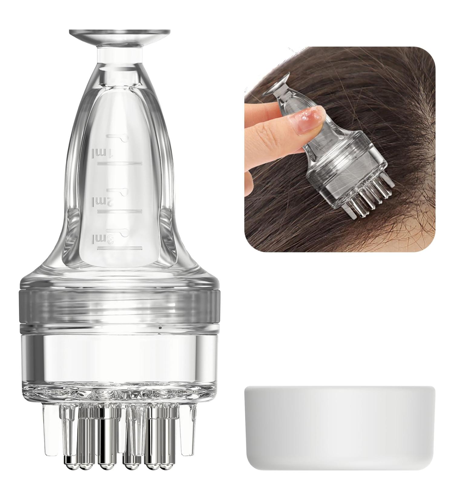 Meses Scalp Applicator Comb & Massage Brush - Essential Hair Care Tool for Scalp Treatment & Oil Application - Buy Online on GoSupps.com