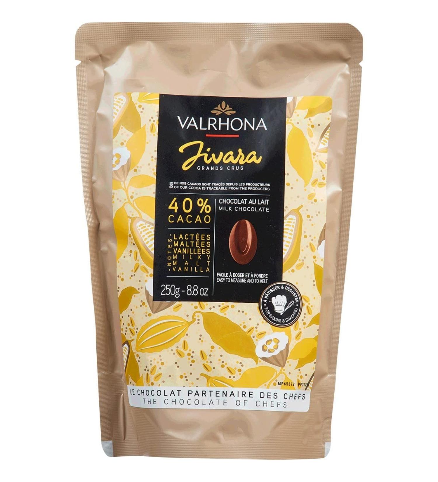 Jivara Milk Chocolate Beans 40% - 250g - Buy Online on GoSupps.com