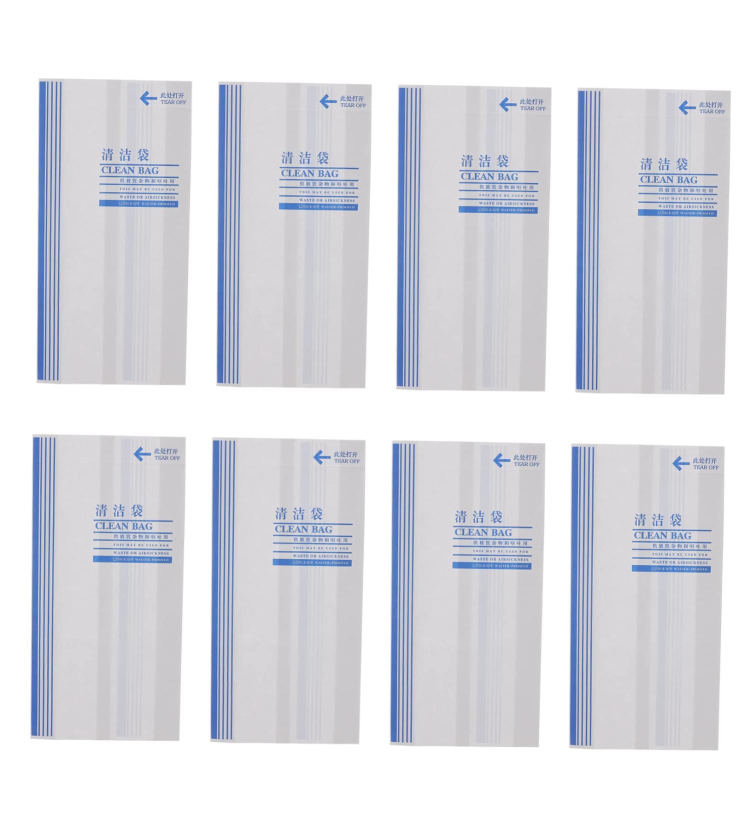 Healeved 100pcs Disposable Car Vomit Bags - Motion Sickness & Nausea Relief - Buy Online on GoSupps.com