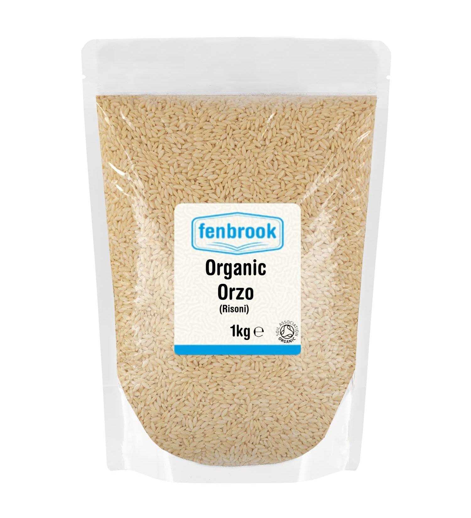 Organic Orzo (Risoni) 1kg | Certified Organic - Buy Online on GoSupps.com