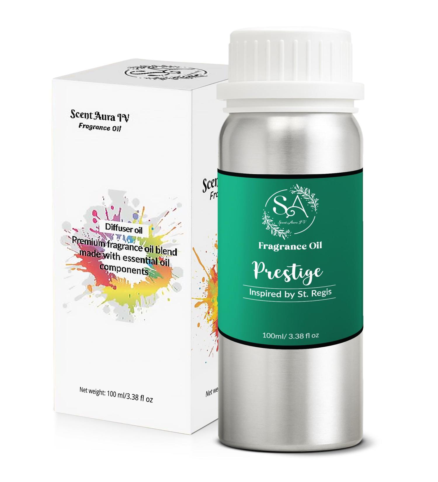 Prestige Diffuser Oil Inspired by St.Regis Hotel Scent (3.38 fl oz Hotel Inspired Diffuser Oil All Types of Diffusers Diffuser Refills Hotel Inspired Diffuser Oil All types of Diffusers Diffuser Refills Candle making  - Buy Online on GoSupps.com