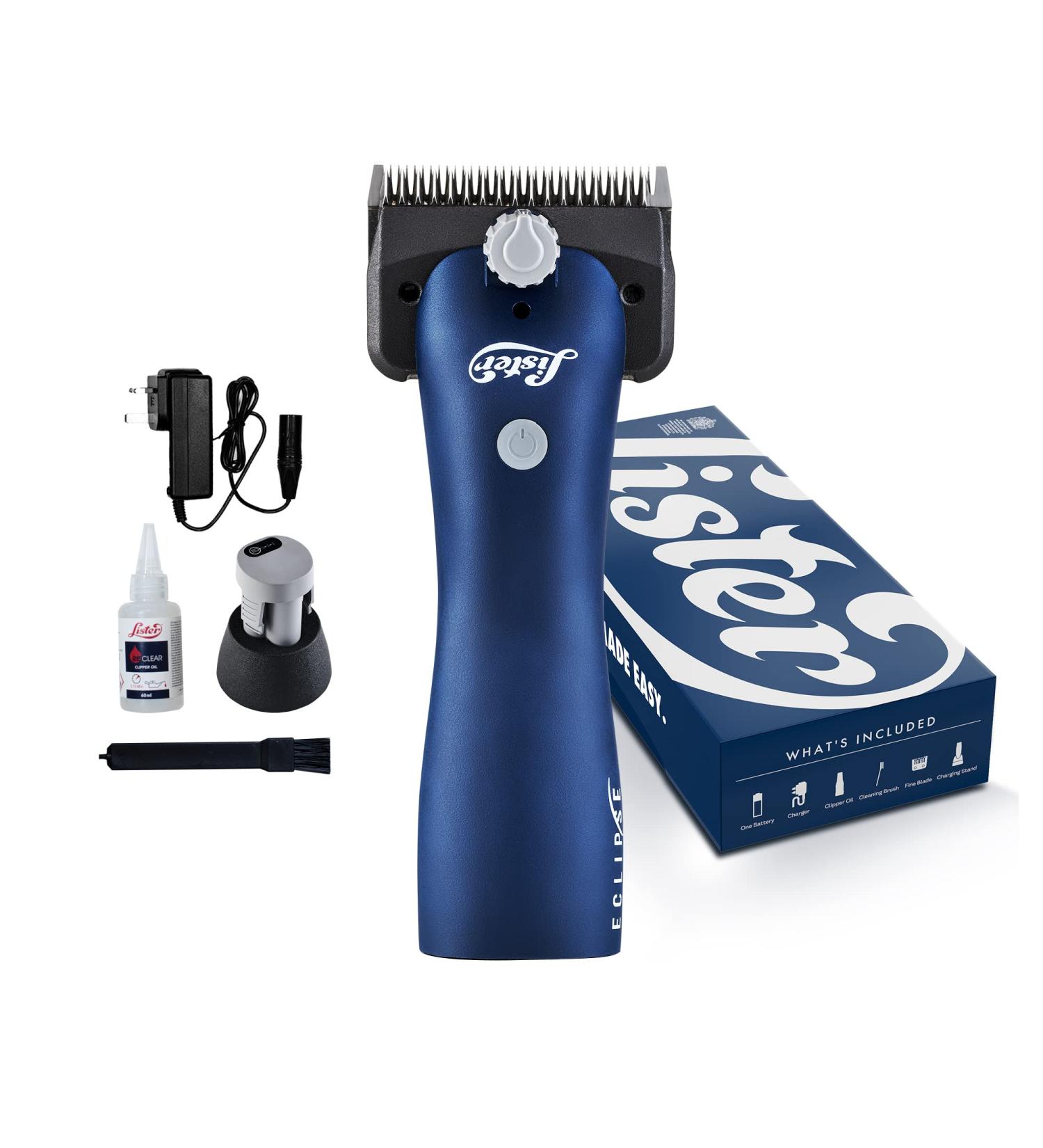 Lister Eclipse Cordless Horse Clipper Cordless Equine Clipper Professional Animal Clipping Clippers for Horses & Cattle Farm Supplies Lightweight Low Vibration Medium Duty Clipping - Buy Online on GoSupps.com