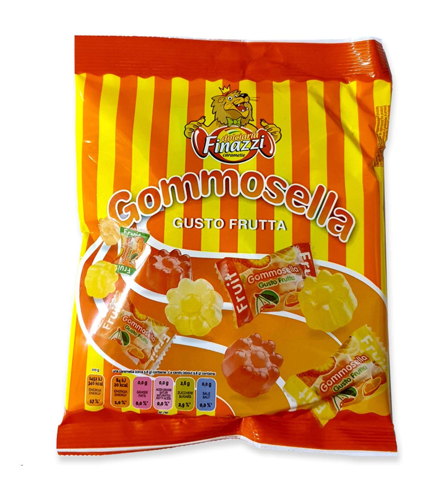 Idea Shopping Center CARAMEL FINAZZI GUMMER bag 1 KG TWO FRUIT TASTE