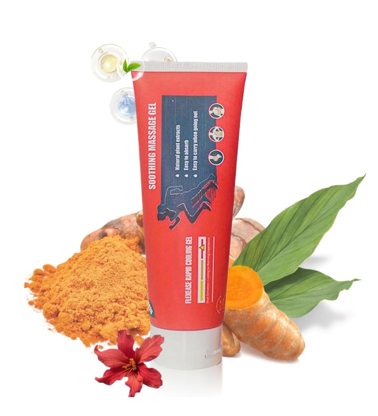Gel musculaire cr me apaisante 120 g gel doux et apaisant action rapide pour soulager les douleurs dans les genoux les chevilles les paules le dos les pieds le cou la main les - Buy Online on GoSupps.com
