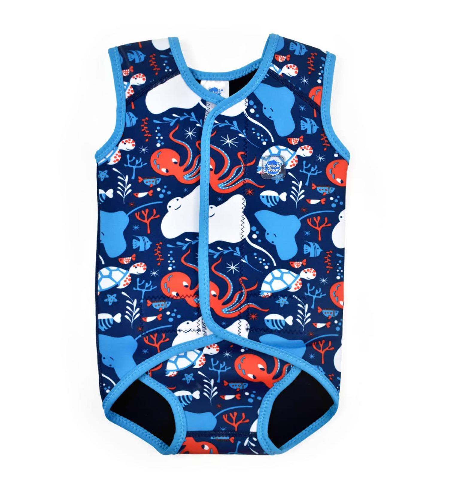 Splash About Baby Wrap Wetsuit Under The Sea 18-30 Months - Best Protection for Swimming Adventures - Buy Online on GoSupps.com