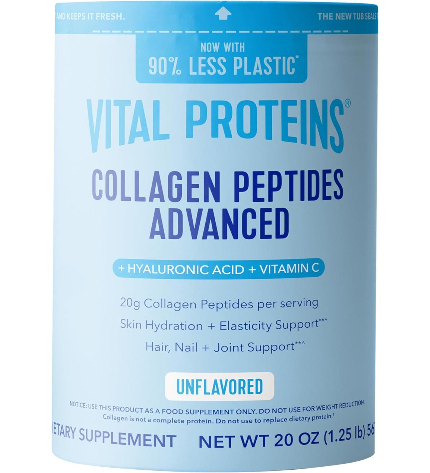 Vital Proteins Collagen Peptides gluten free - 20 Ounce  - Buy Online on GoSupps.com