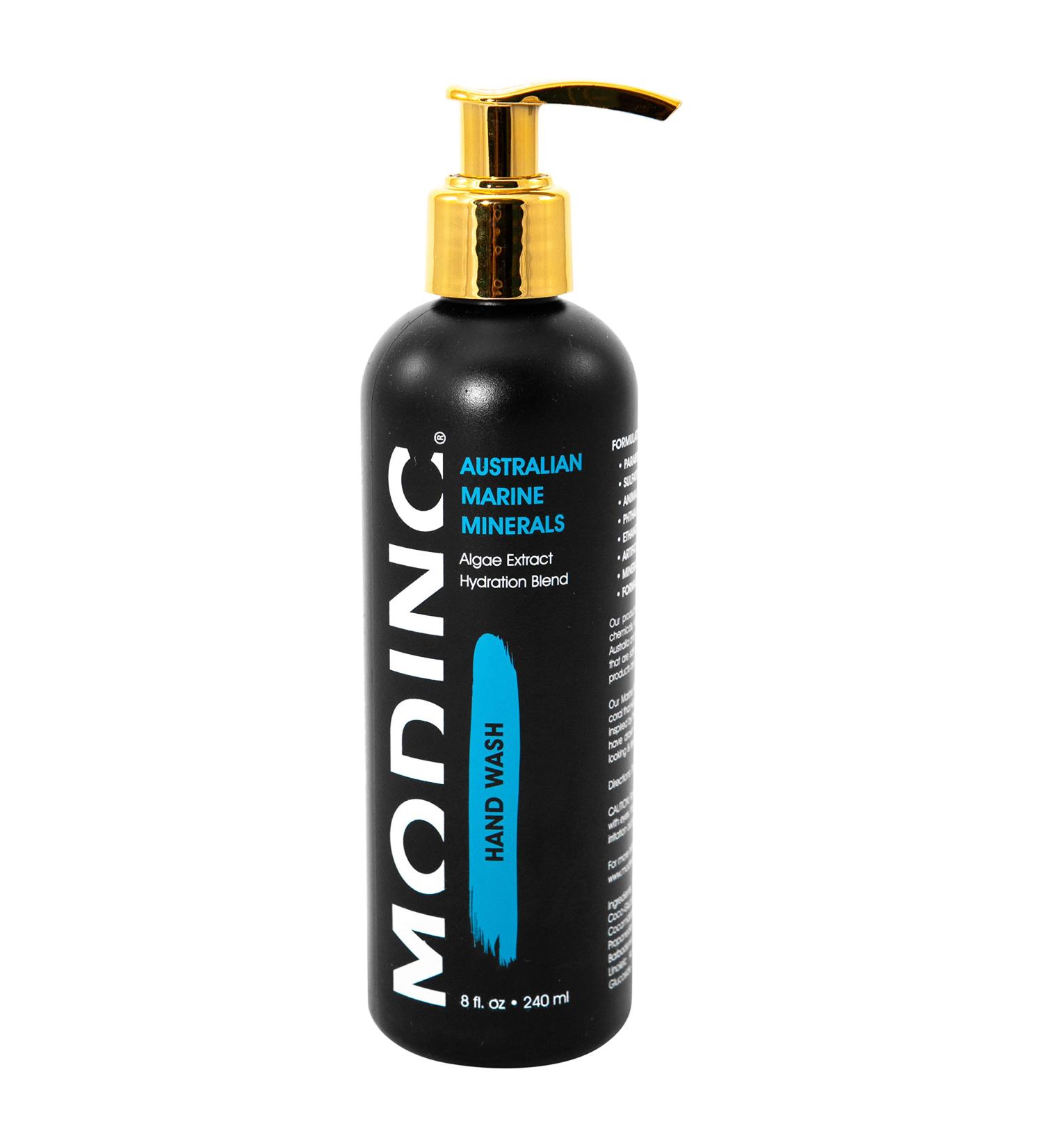Luxury Hand Wash with Australian Marine Minerals & Algae Extract - Vegan Cruelty-Free Hydrating Formula | 8oz Pump - Buy Online on GoSupps.com