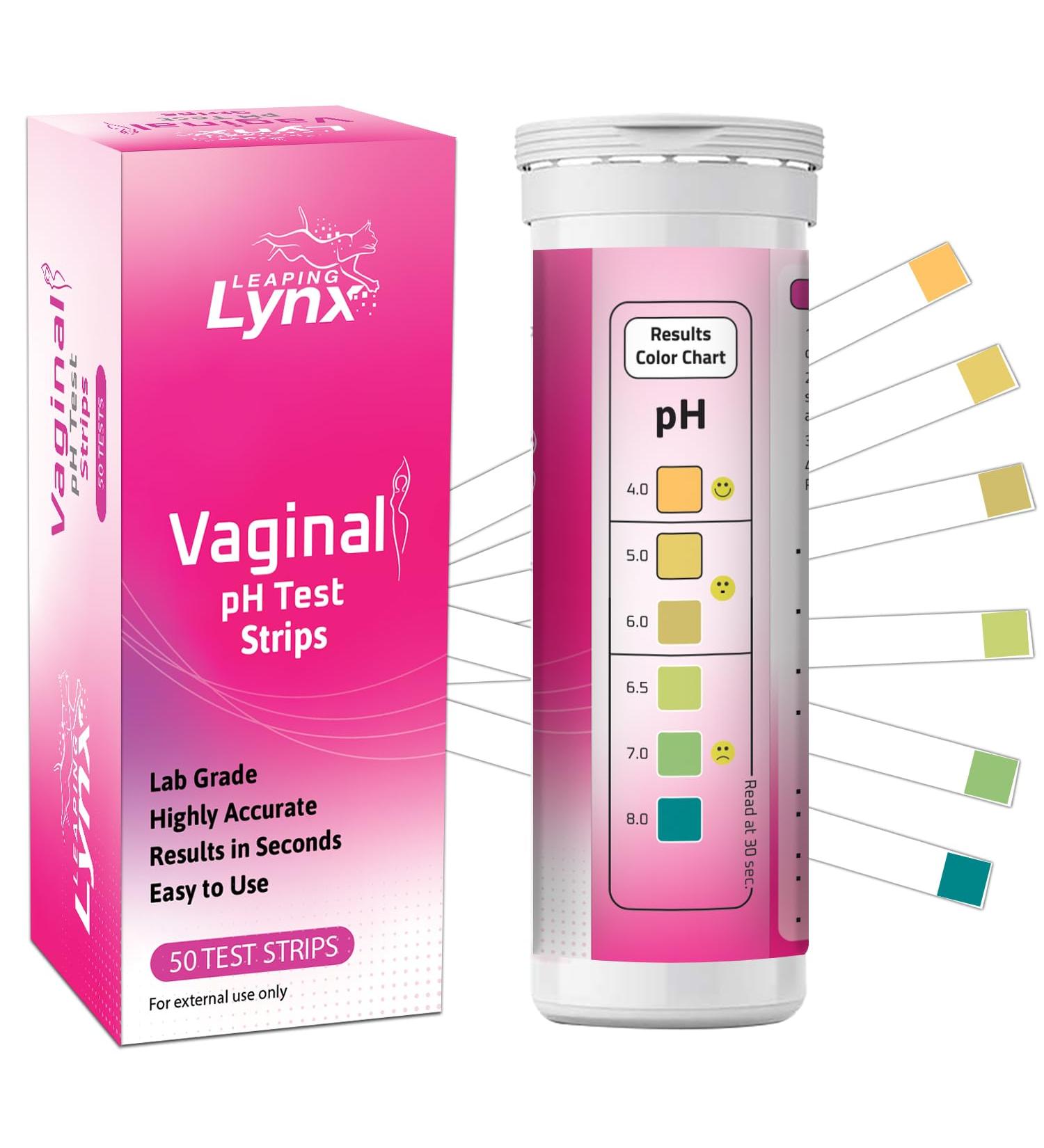 Premium Vaginal pH 50 Test Strips | Easy At-Home Intimate Testing | Maintain Healthy Balance | Quick Results | ISO-Certified - Buy Online on GoSupps.com