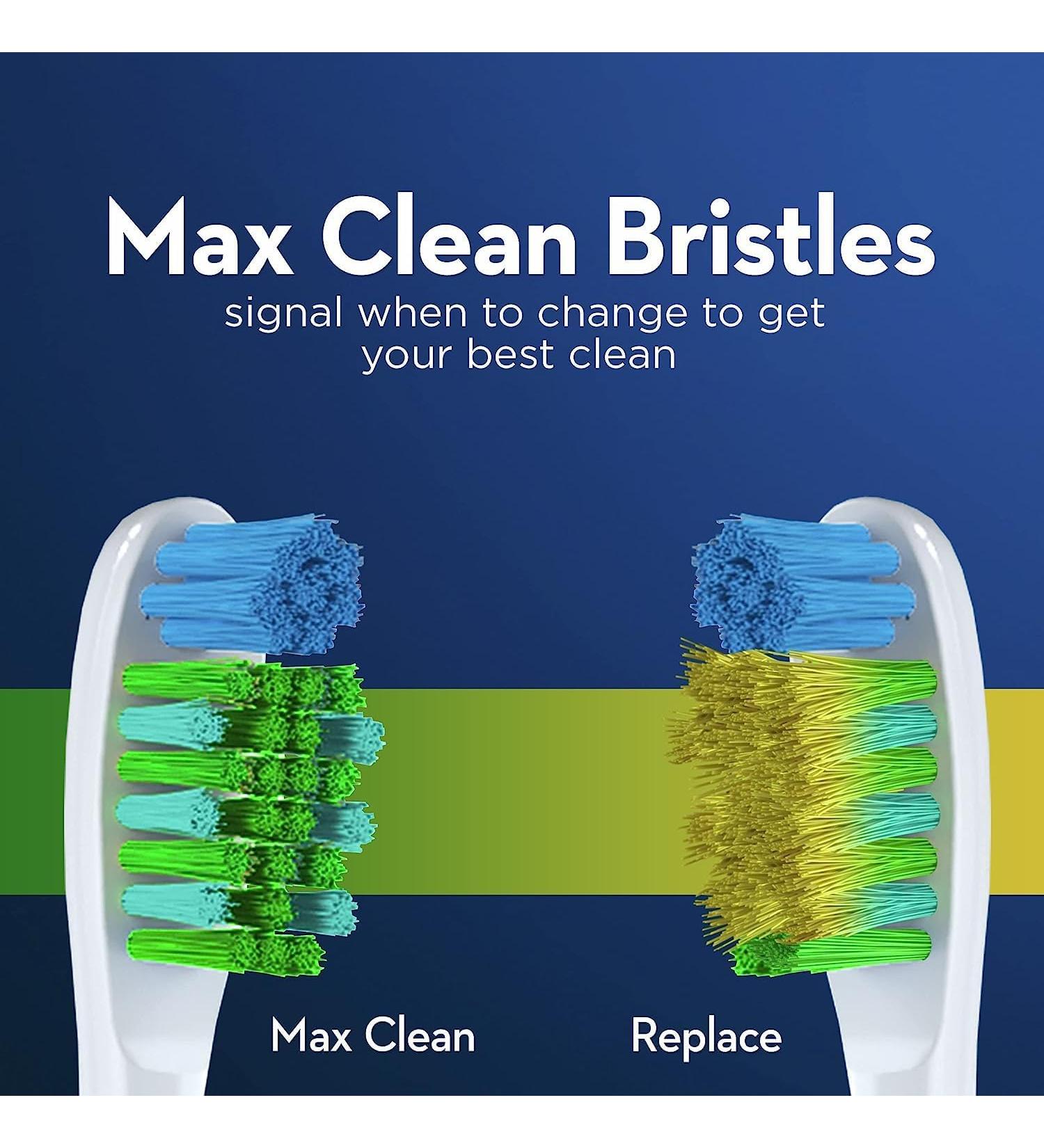 Oral-B Bacteria Blast Toothbrush - Soft  Green & Yellow (4 Count  Pack of 2) - Buy Online on GoSupps.com