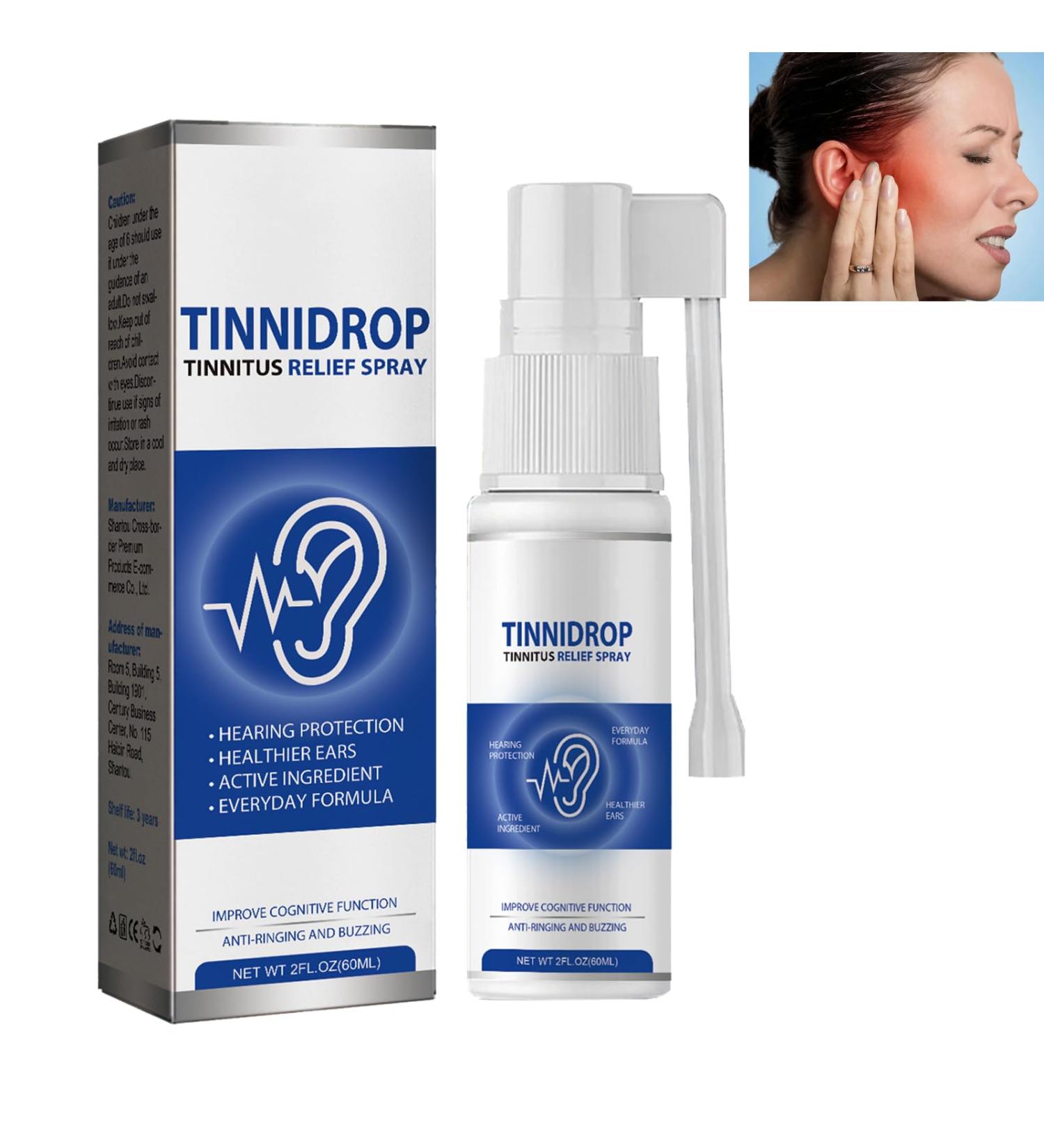 KOAHDE Ear Tinnitus Sprays Tinnitus Relief Spray Ear Ringing Spray Ear Noise Spray Improve Ear Sprays Ear Care Tinnitus Sprays Ear Care Sprays Anti Cochlear Blockage Removal Spray Relieves Tinnitus - Buy Online on GoSupps.com