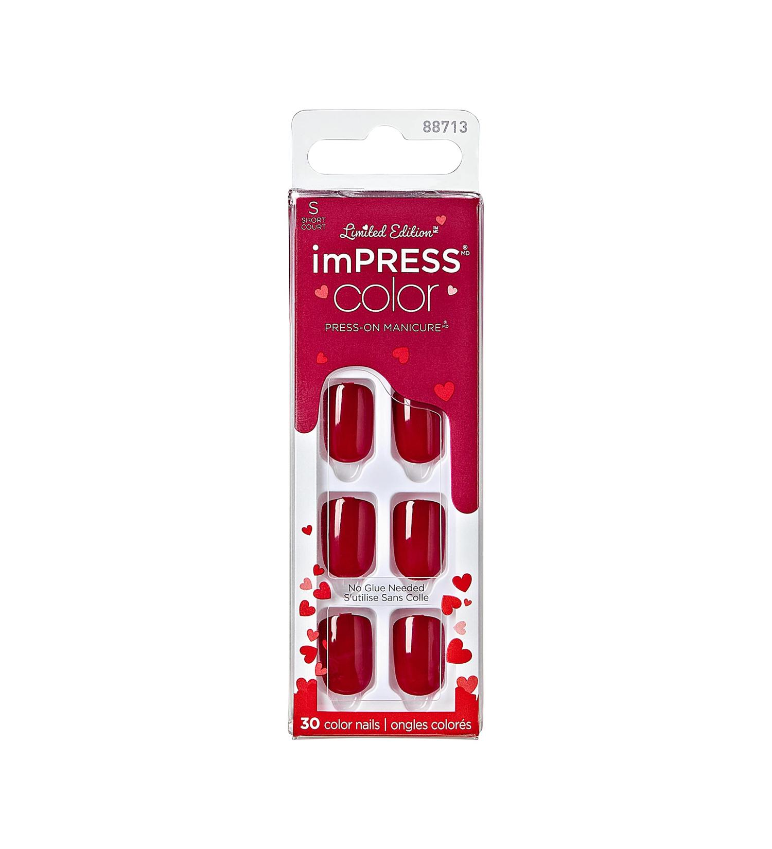 imPRESS Limited Edition Valentine Nails Stuck Together - 30 Count - Buy Online on GoSupps.com