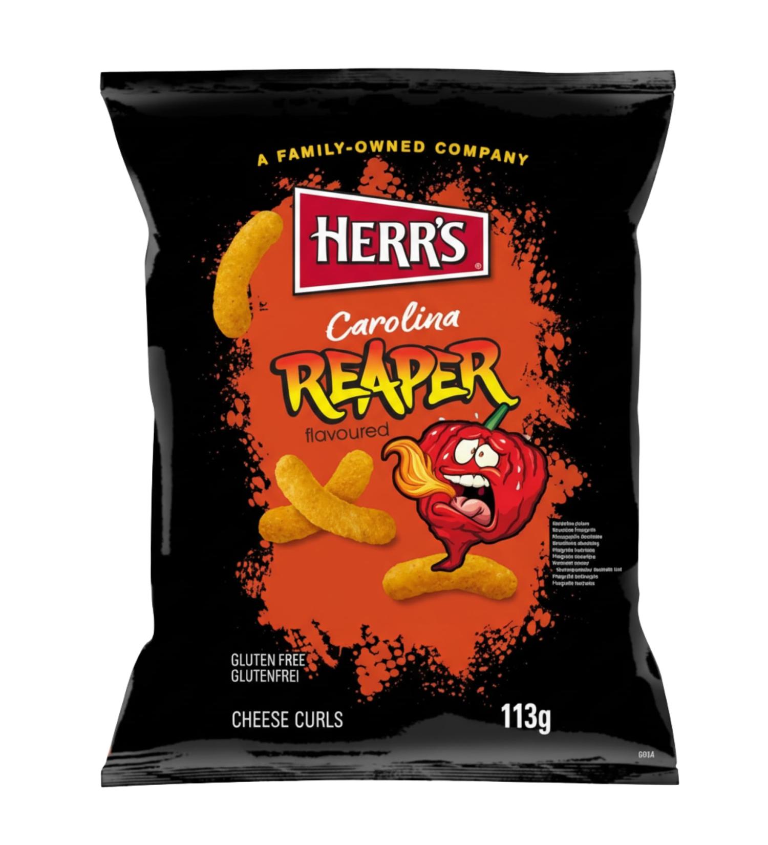 Herr's HERR'S - Kaasflips Carolina Reaper - 12 X 113 GR - Multipack - Buy Online on GoSupps.com