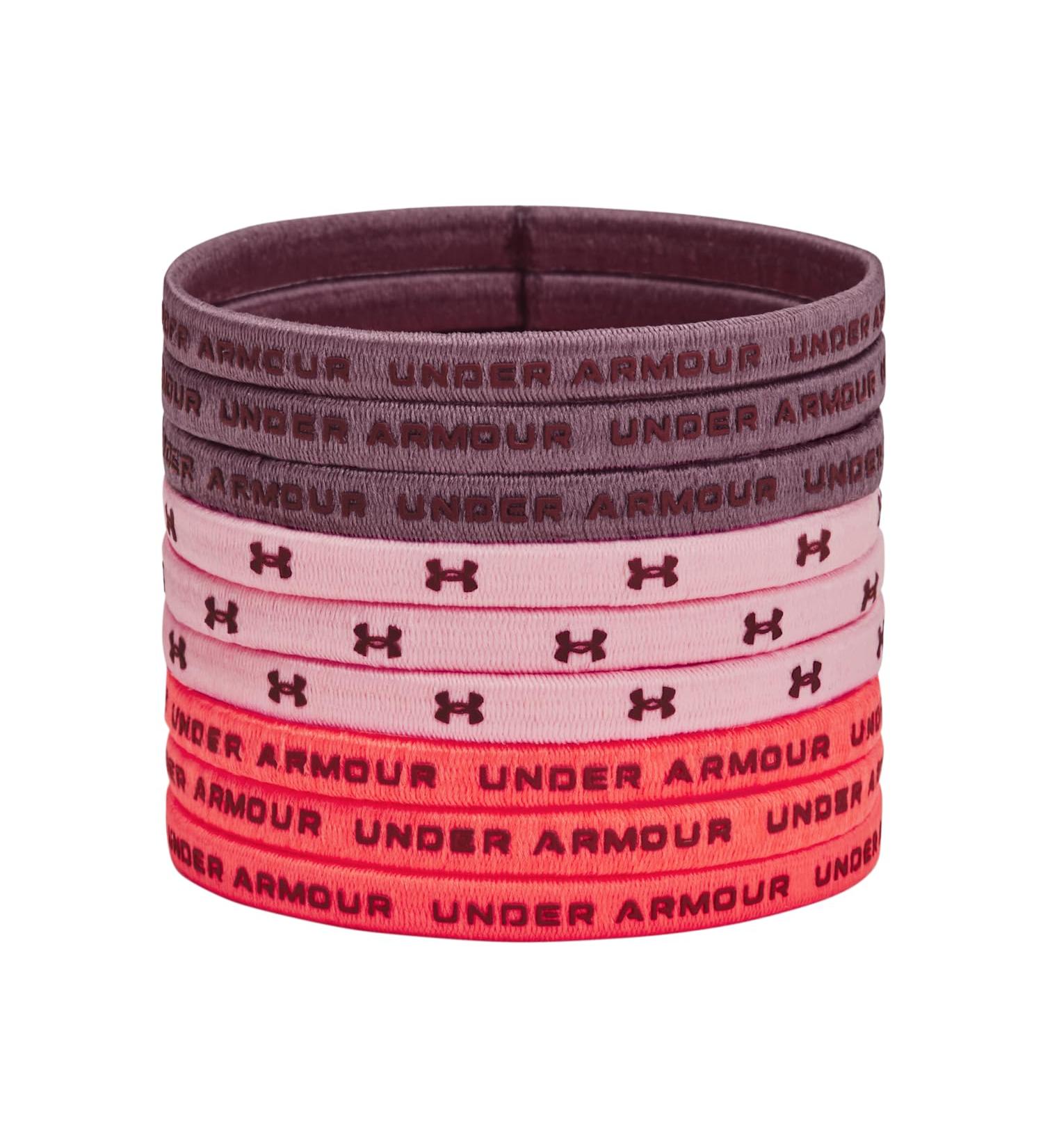 UA Elastic Hair Tie PK Misty Purple/Pink Fizz/Dark Maroon Purple