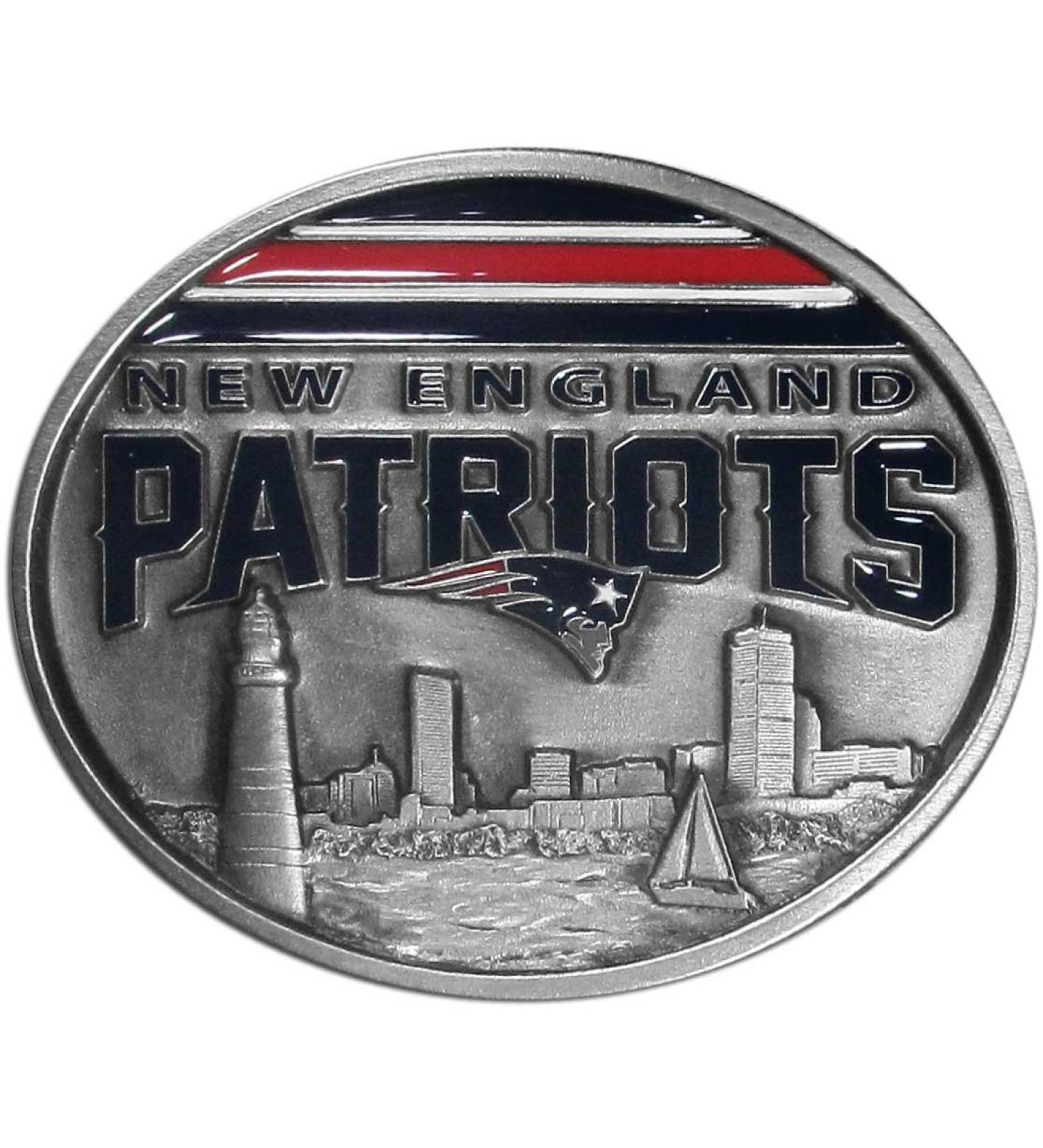 Siskiyou Unisex Belt Buckle Belt Buckle One Size New England Patriots