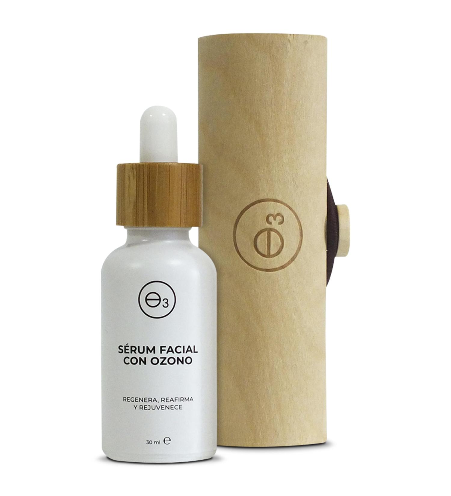 OZONO D'OR - 100% Natural Organic Face Serum with Ozone Anti-wrinkle and Anti-spots | Vitamin C E A Q10 Serum with 17 Active Ingredients | Hyaluronic Acid Face Serum | Skincare Certificate | 30ml - Buy Online on GoSupps.com