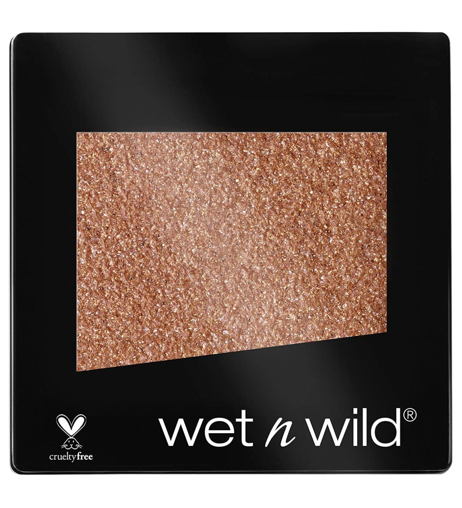 Wet n Wild Color Icon Glitter Single Eyeshadow - Toasty | Hydrating Formula | Silky Texture | Professional Makeup Glitter - Buy Online on GoSupps.com