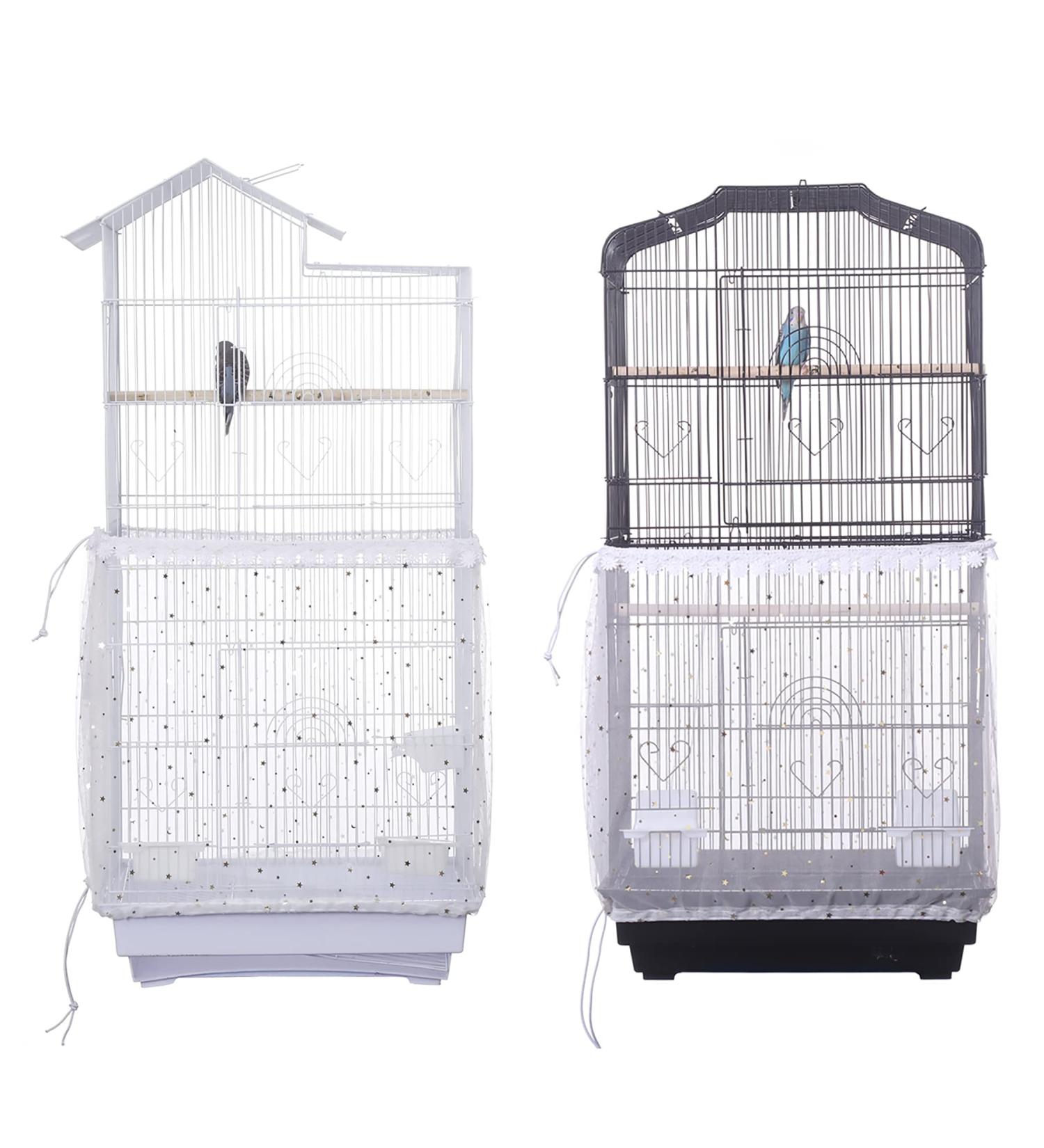 Perfitel Birdcage Seed Catcher Guard Net - 80 x 18 inch White - Buy Online on GoSupps.com