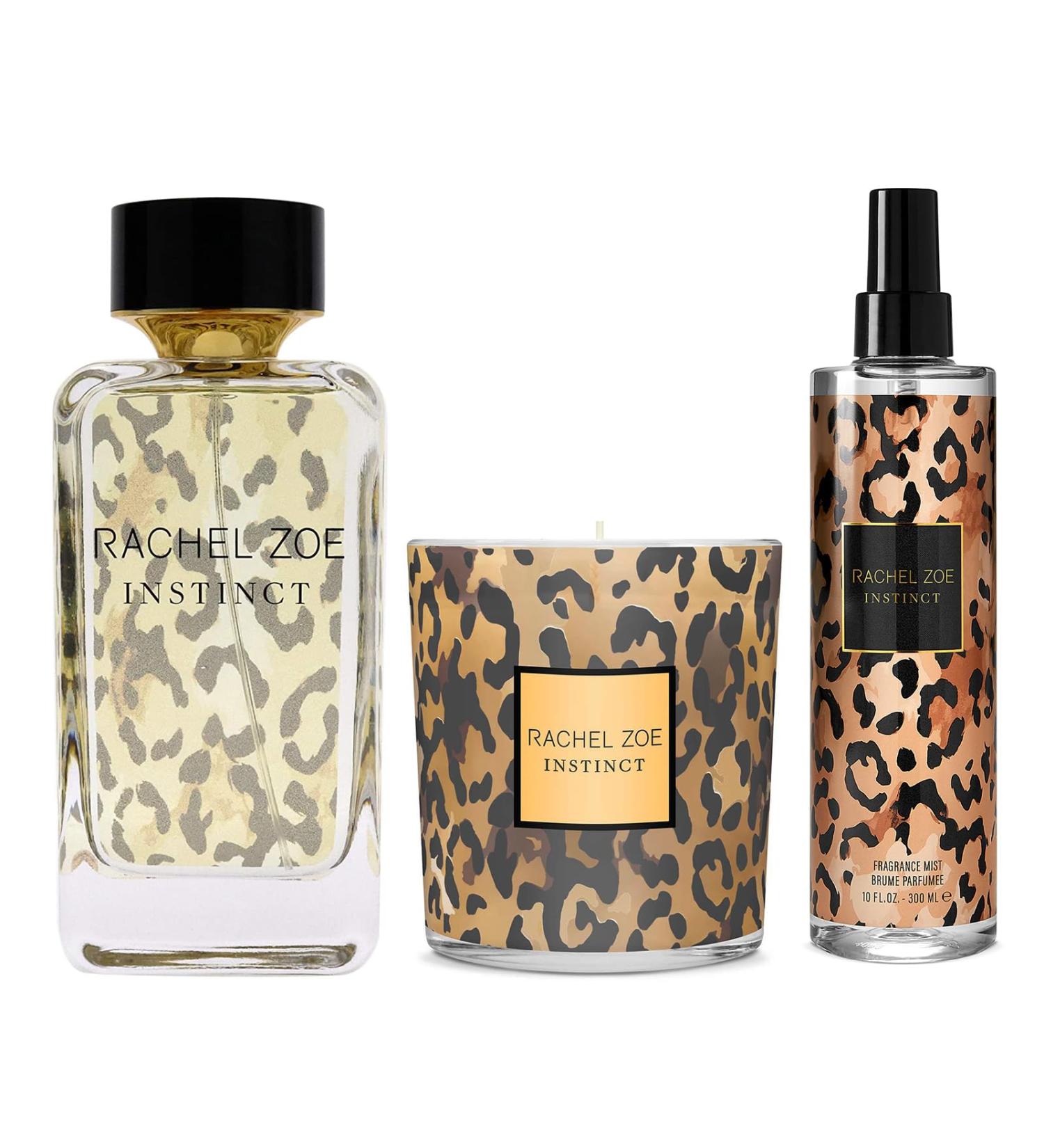 Rachel Zoe Instinct Gift Set - Gift Set For Women - Eau De Parfum Perfume Soy Wax Jar Candle And Body Spray For Women - Fragrance Gift Set - 3 pc - Buy Online on GoSupps.com