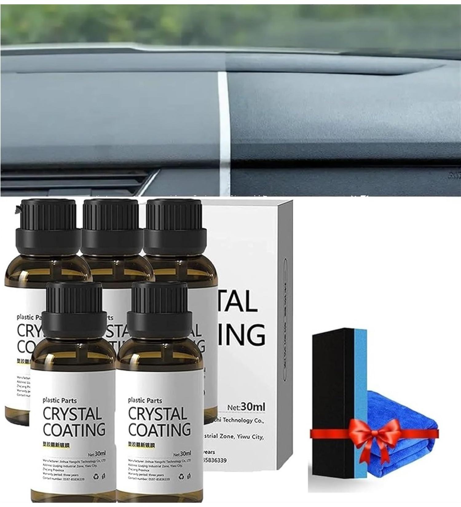 Crystal Coating For Car Plastic Parts Revestimiento Para Plastico Renovador De Pl Sticoy Cuero DeInteriores 2024 NewCrystal Coating For Car PlasticParts (Color : 5pcs) - Buy Online on GoSupps.com