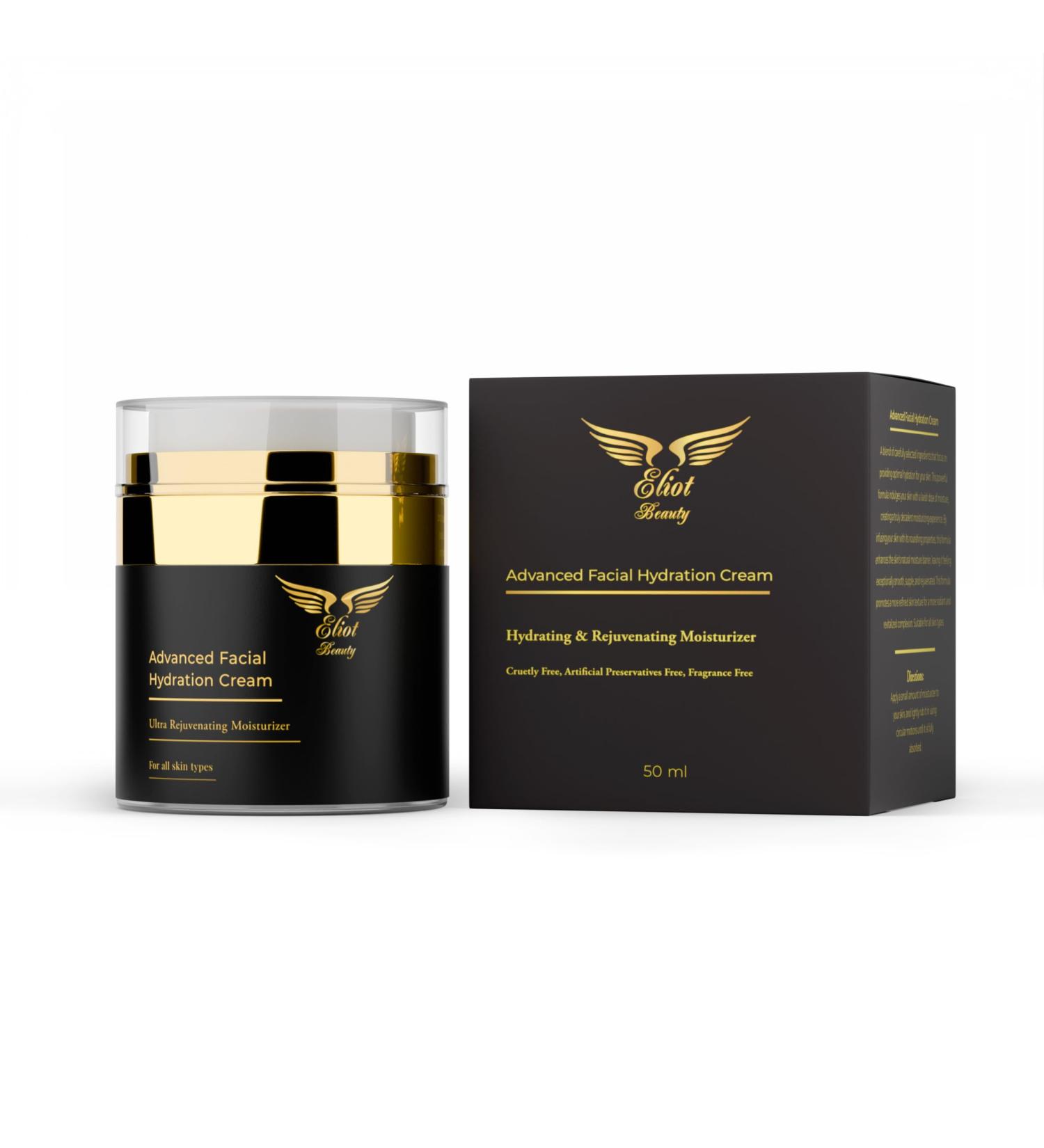 Eliot Beauty Advanced Facial Hydration Cream - Intense Moisture for All Skin Types | International Shipping Available - Buy Online on GoSupps.com