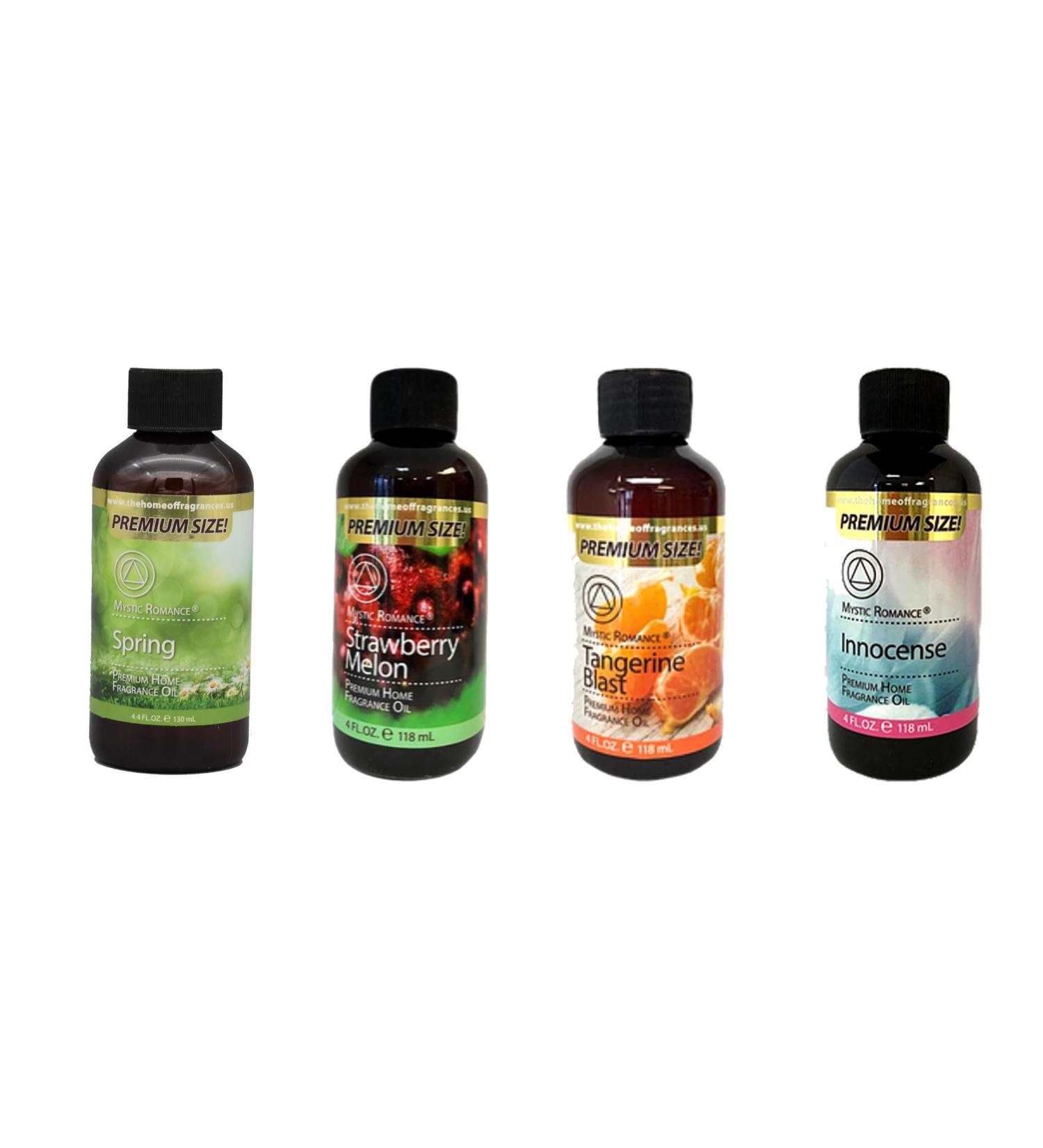 Fragrance Oil per 4 Bottles of 4oz