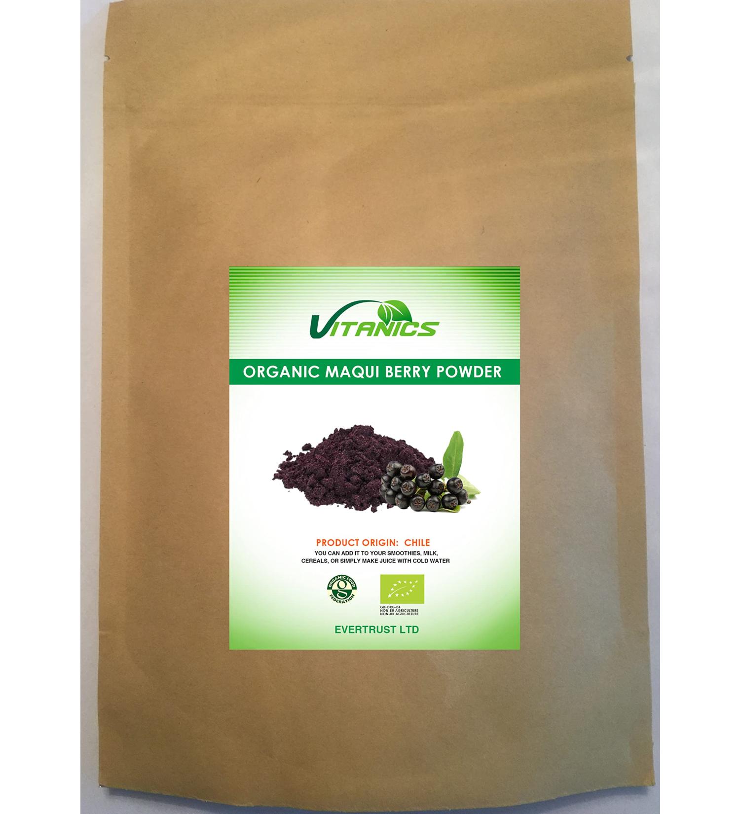 Vitanics Organic Freeze-Dried Maqui Berry Powder (200g)