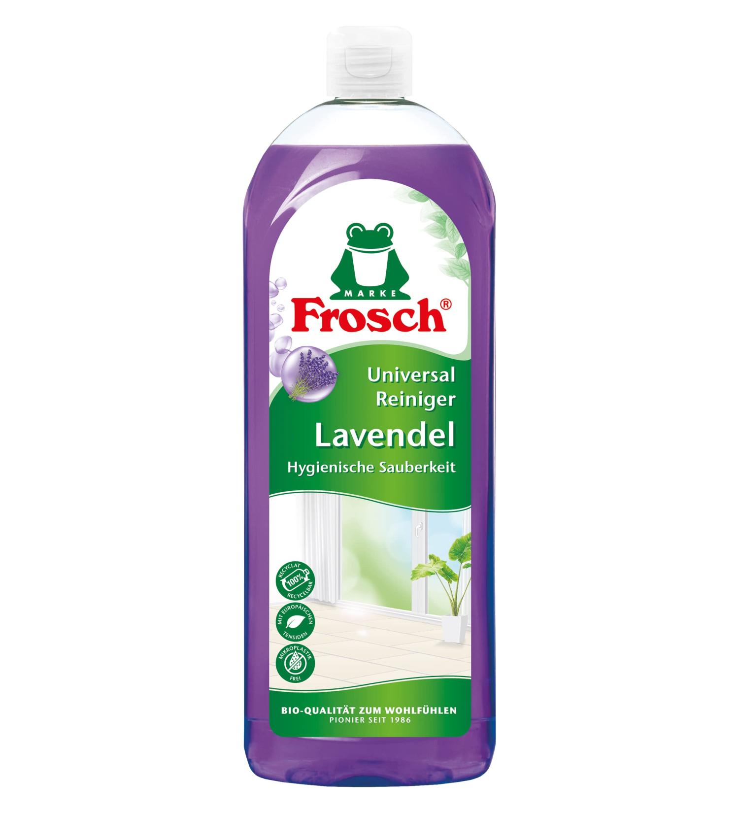 Frosch Lavender Universal Cleaner - Powerful All-Purpose Cleaner Pack of 8 (750 ml each) - Eco-Friendly & International Shipping - Buy Online on GoSupps.com