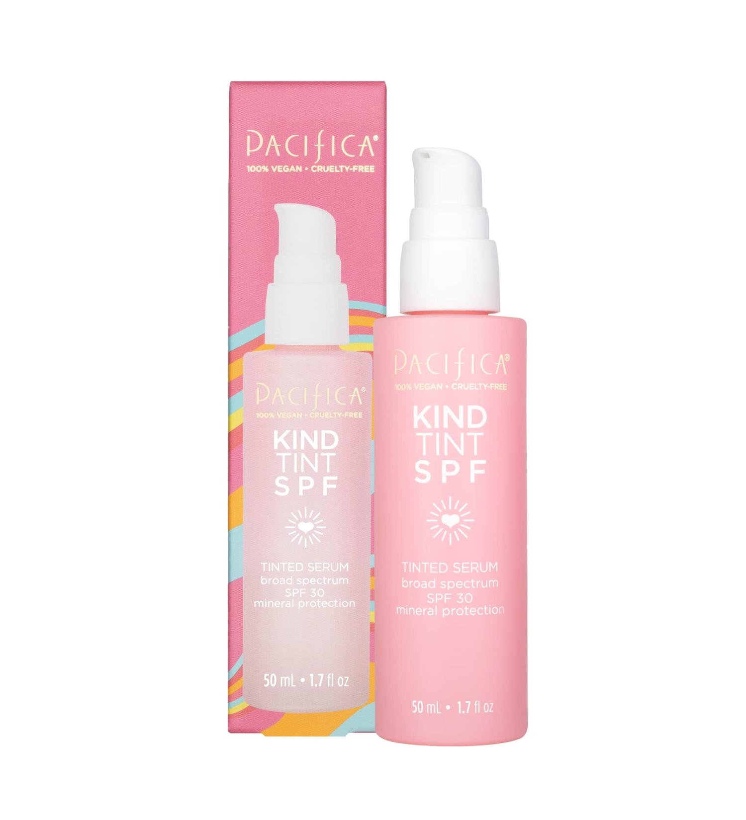 Pacifica Beauty Kind Tint SPF 30 Tinted Sunscreen with Vegan Collagen - Mineral Sun Protection for All Skin Tones - Buy Online on GoSupps.com