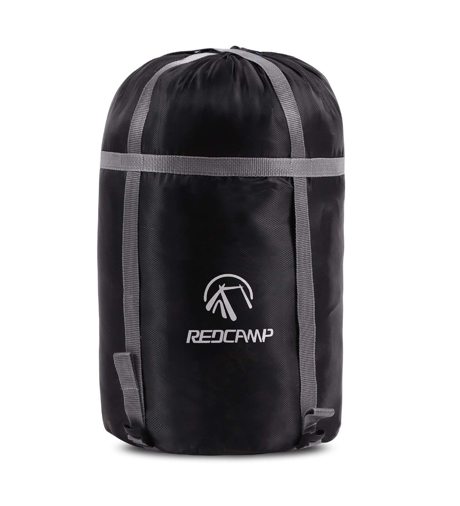 REDCAMP Sleeping Bag Compression Sack Black XL - 40L for Backpacking and Camping - Buy Online on GoSupps.com