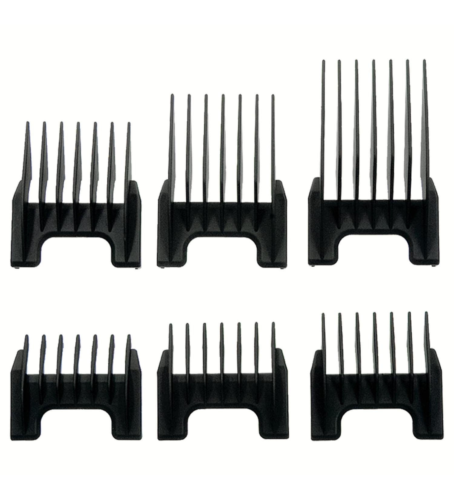 WAHL Professional 5-in-1 Clipper Guide Comb Set | Grooming for Dogs Cats & Horses - Arco Bravura Figura Chromado - Buy Online on GoSupps.com