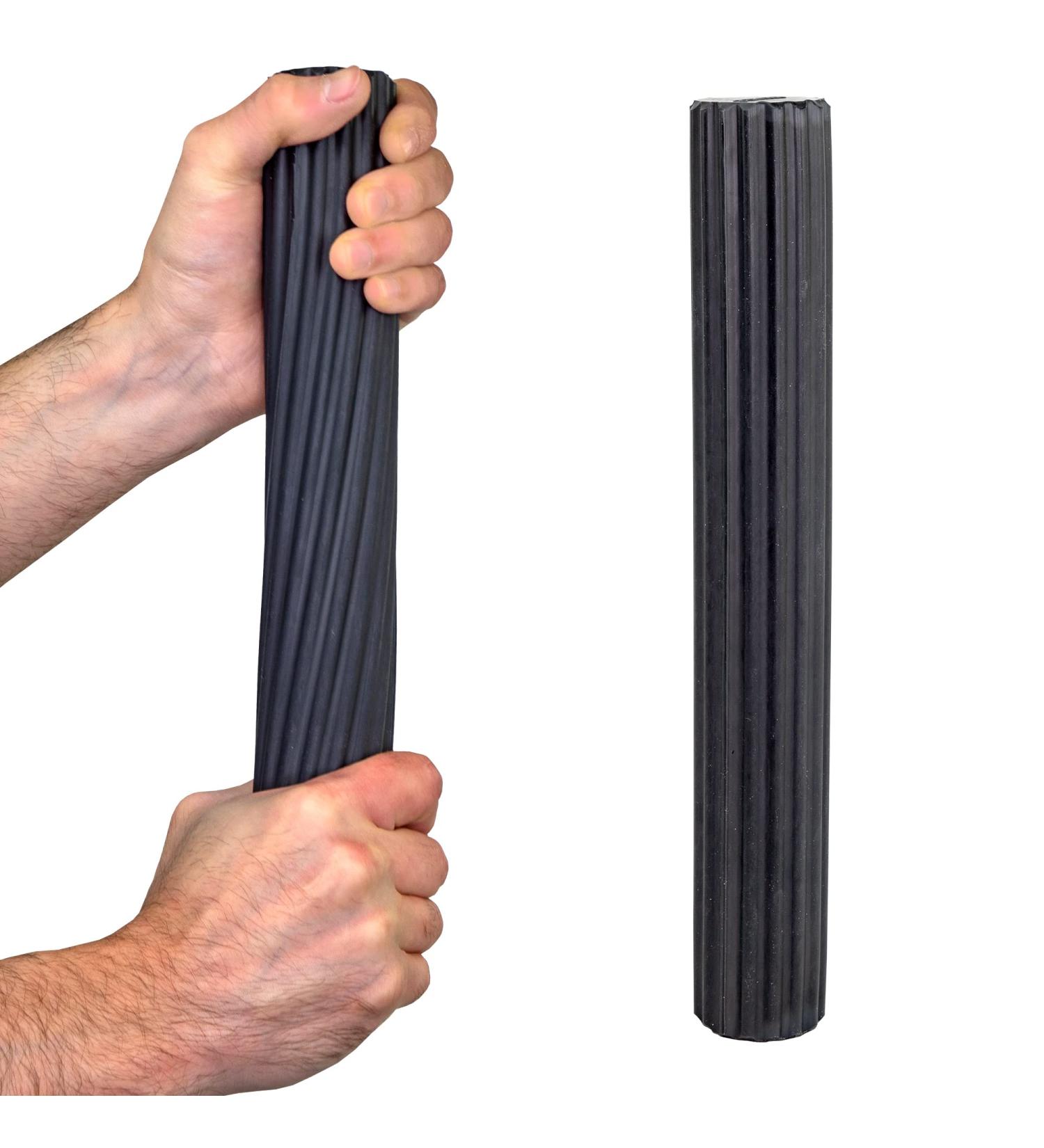 CanDo Twist-n-Bend Hand Exerciser - Finger Strengthener & Flexible Training Stick (Black) - 12 Strong - Buy Online on GoSupps.com