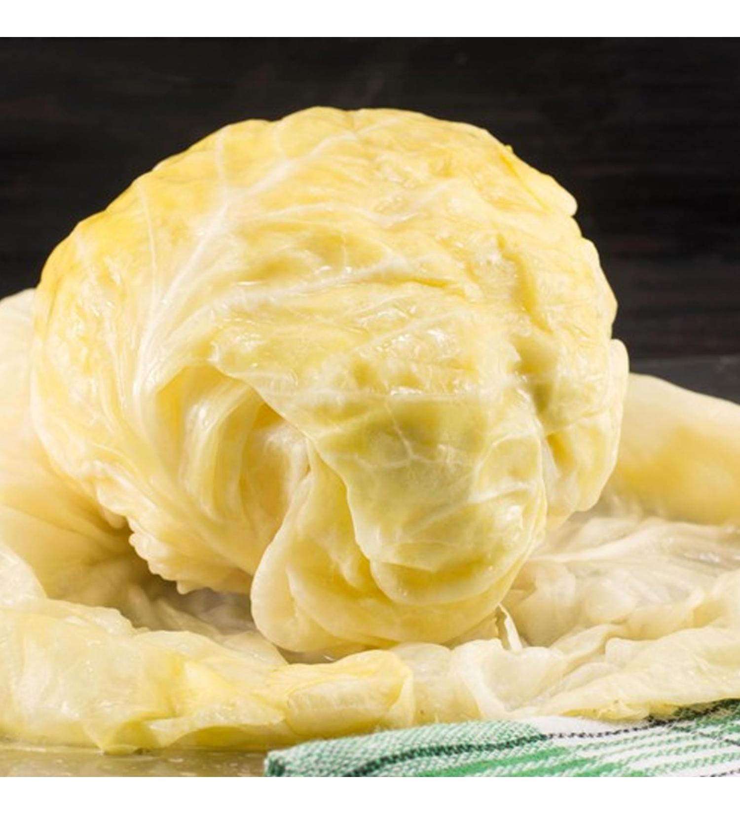 Sour Cabbage | Pickled Whole Cabbage Head | Perfect for Making Sarma (2 Pack) - Buy Online on GoSupps.com