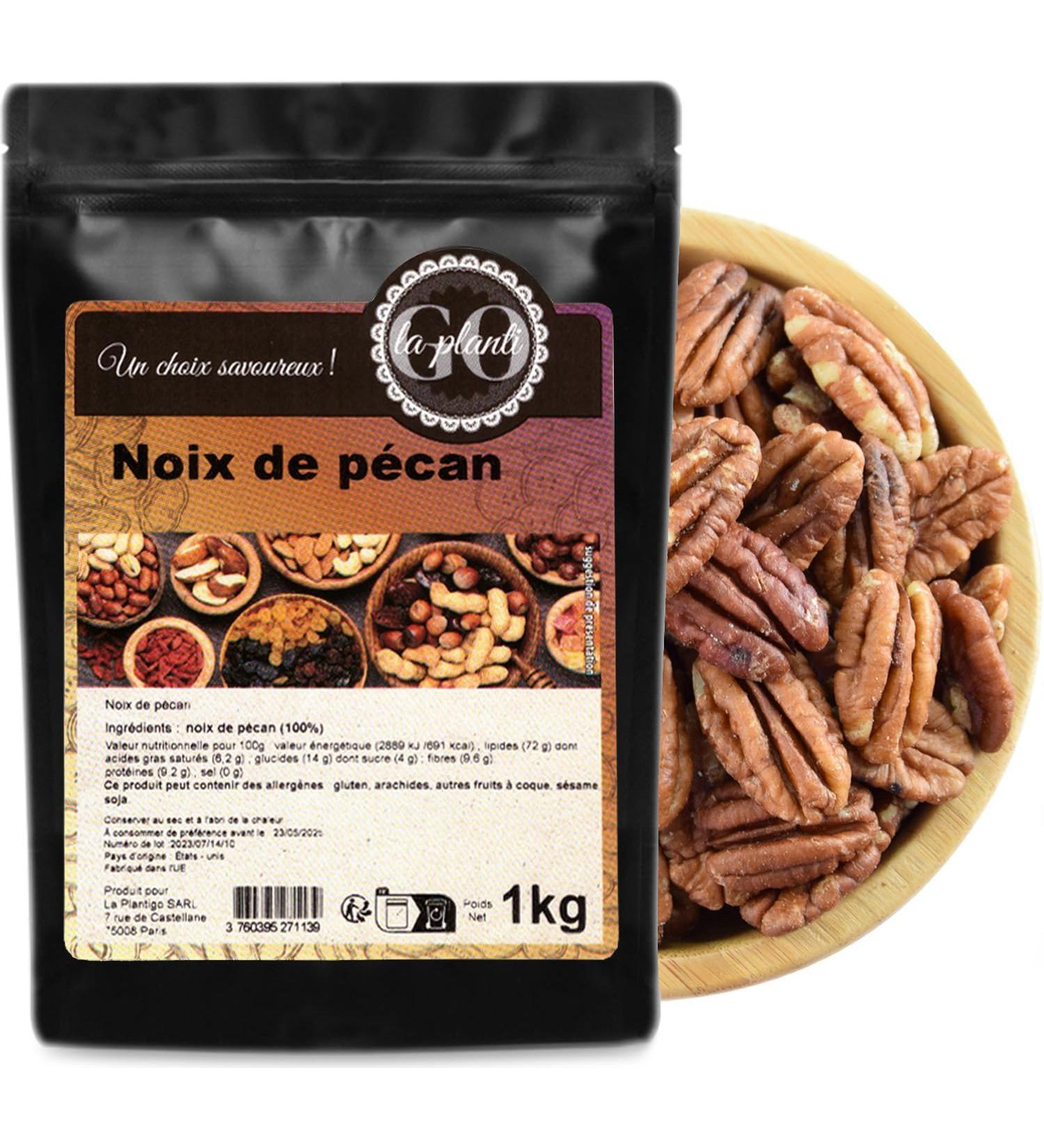 Pecan nuts 1 kg - LA PLANTIGO - Buy Online on GoSupps.com