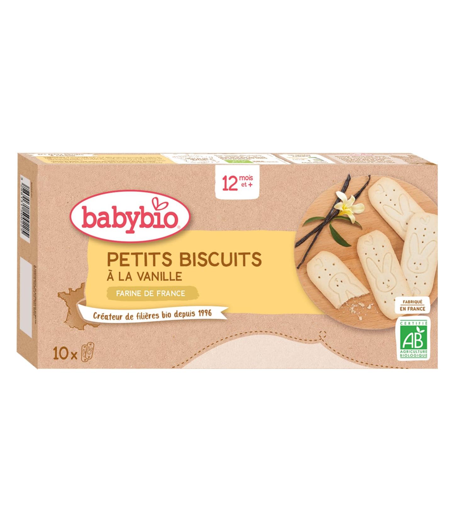 Babybio - Small Vanilla Biscuits - Flour de France - 12+ months