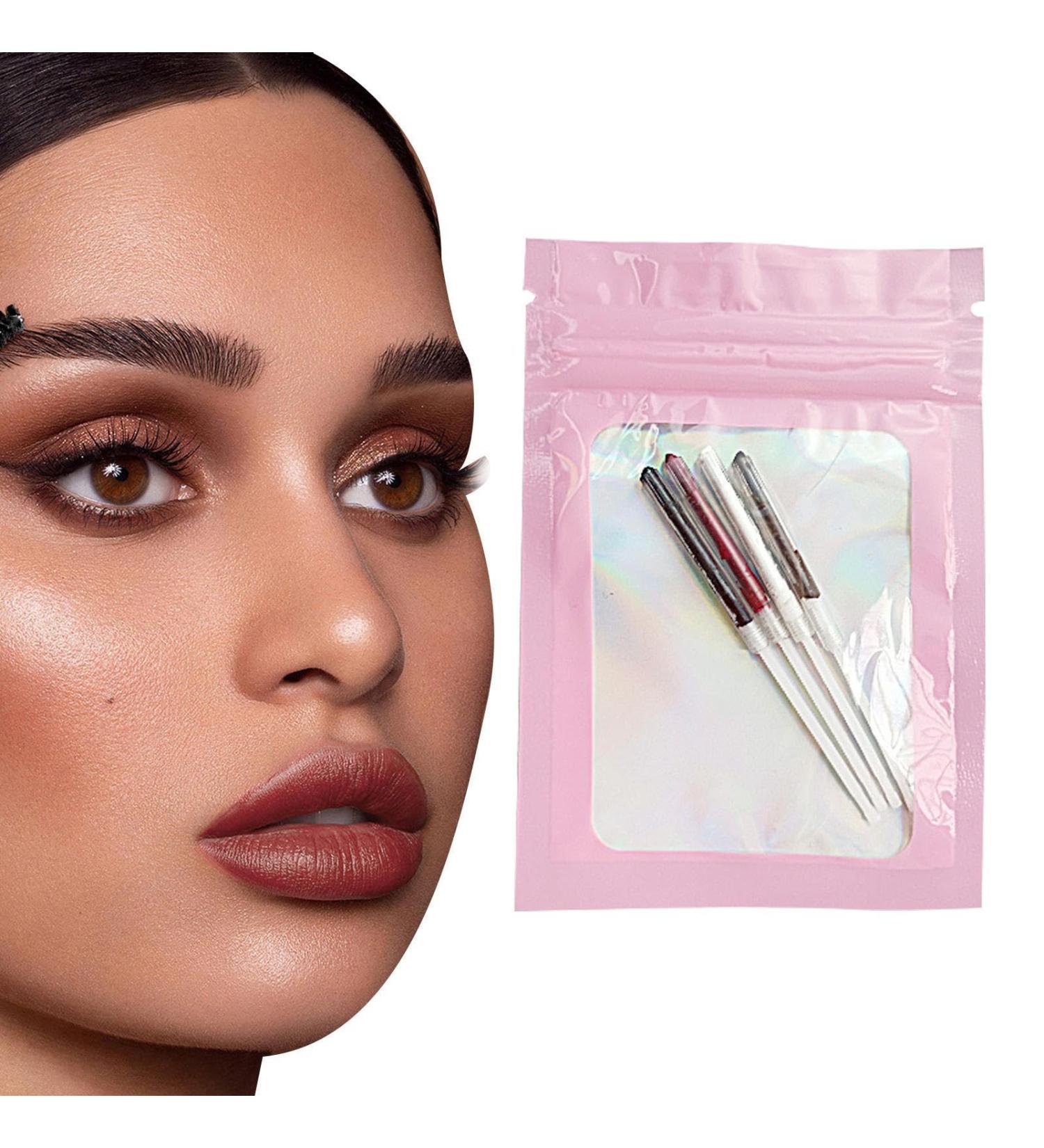 Highlighter Eye Pencil - Matte Waterproof Eyebrow | 4 Colors Eyebrow Marker Rotating Long-Wear Sweatproof For Natural Daily Makeup Dtt Replacement Refill - Buy Online on GoSupps.com