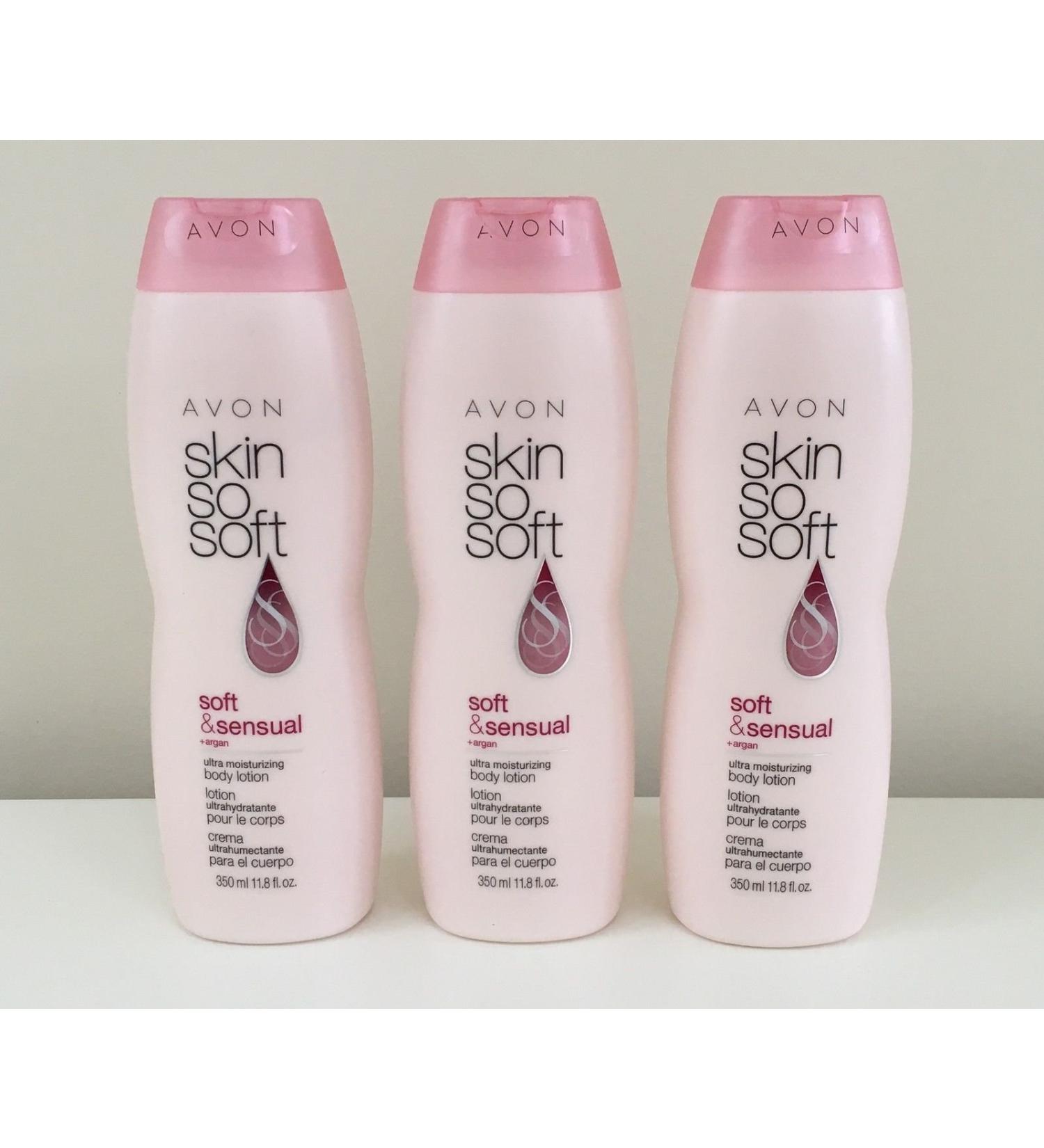 Avon Skin So Soft Soft & Sensual Body Lotion - Lot of THREE